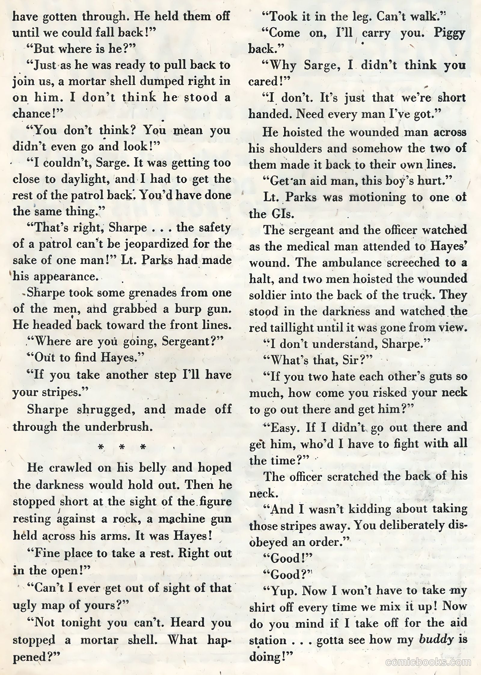 Flying Aces #5 (1956) — page 27 of 36