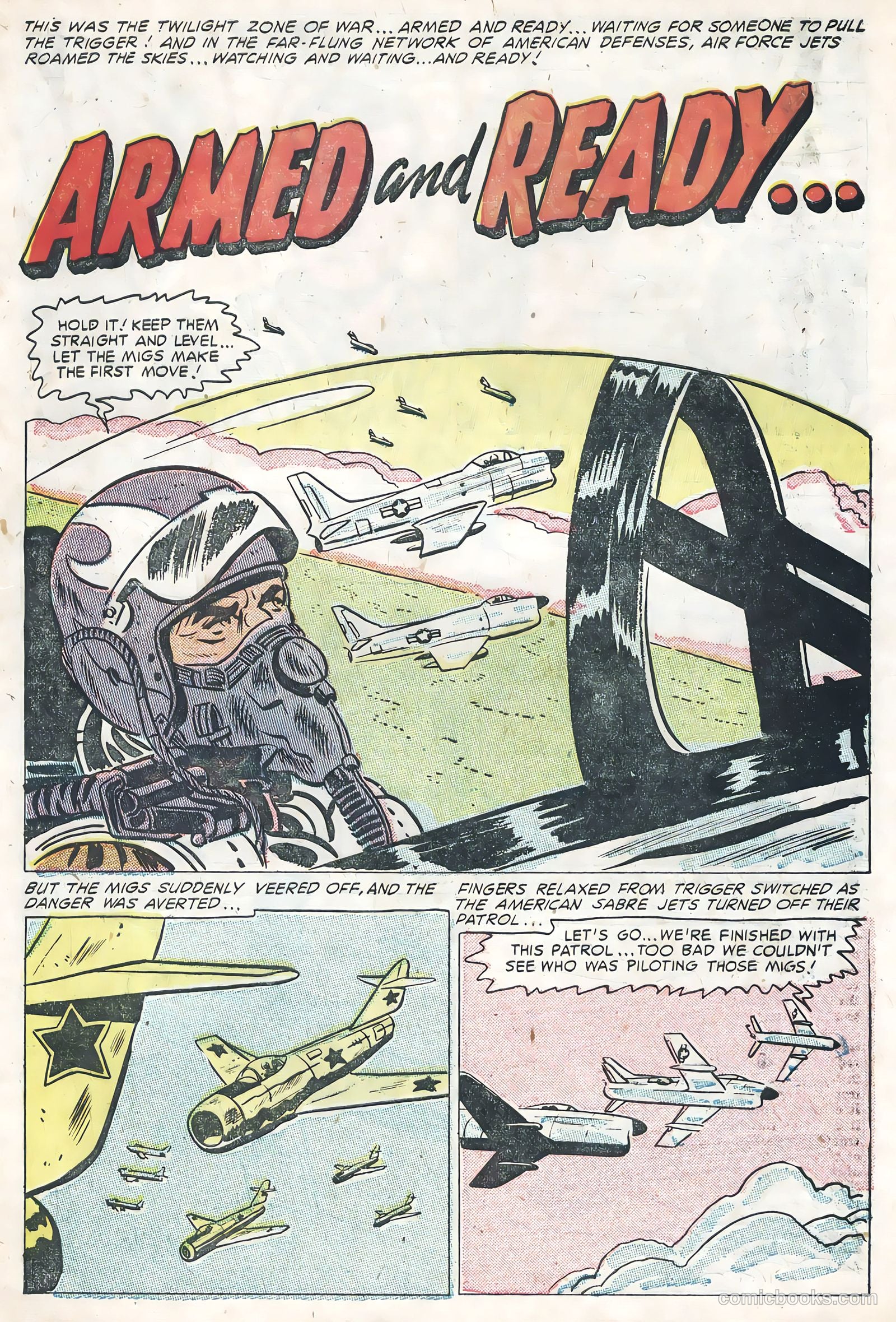 Flying Aces #5 (1956) — page 29 of 36
