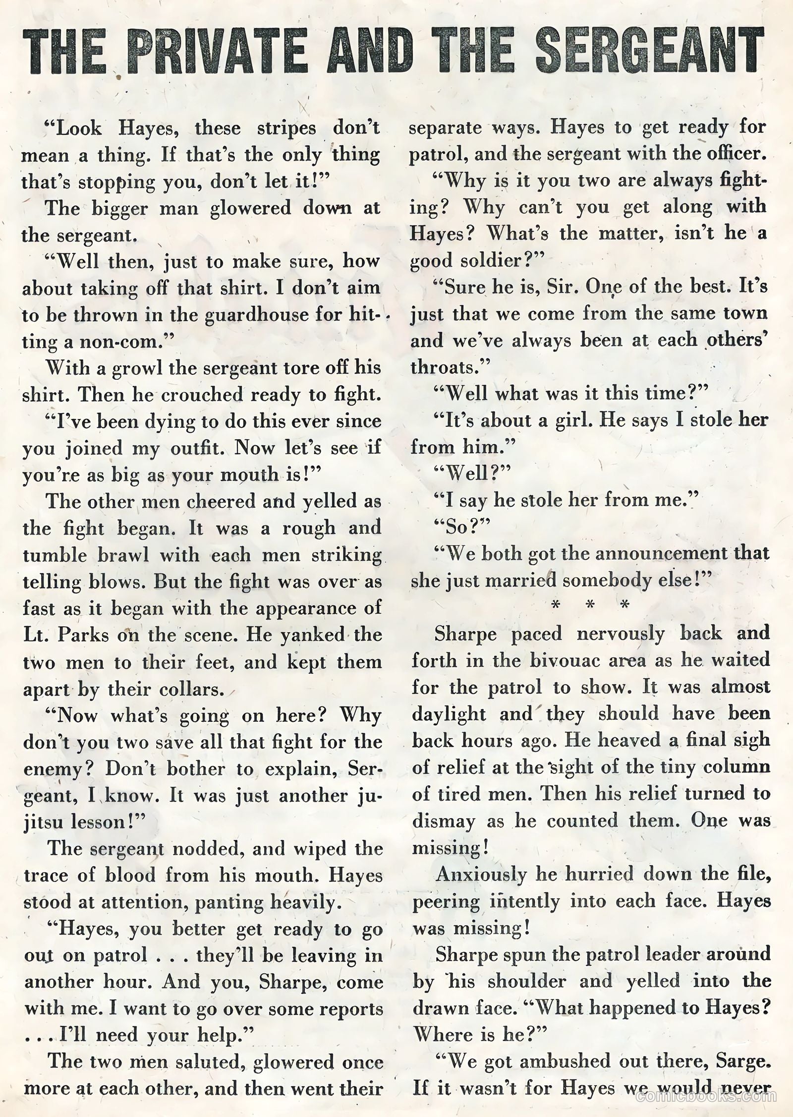 Flying Aces #5 (1956) — page 11 of 36