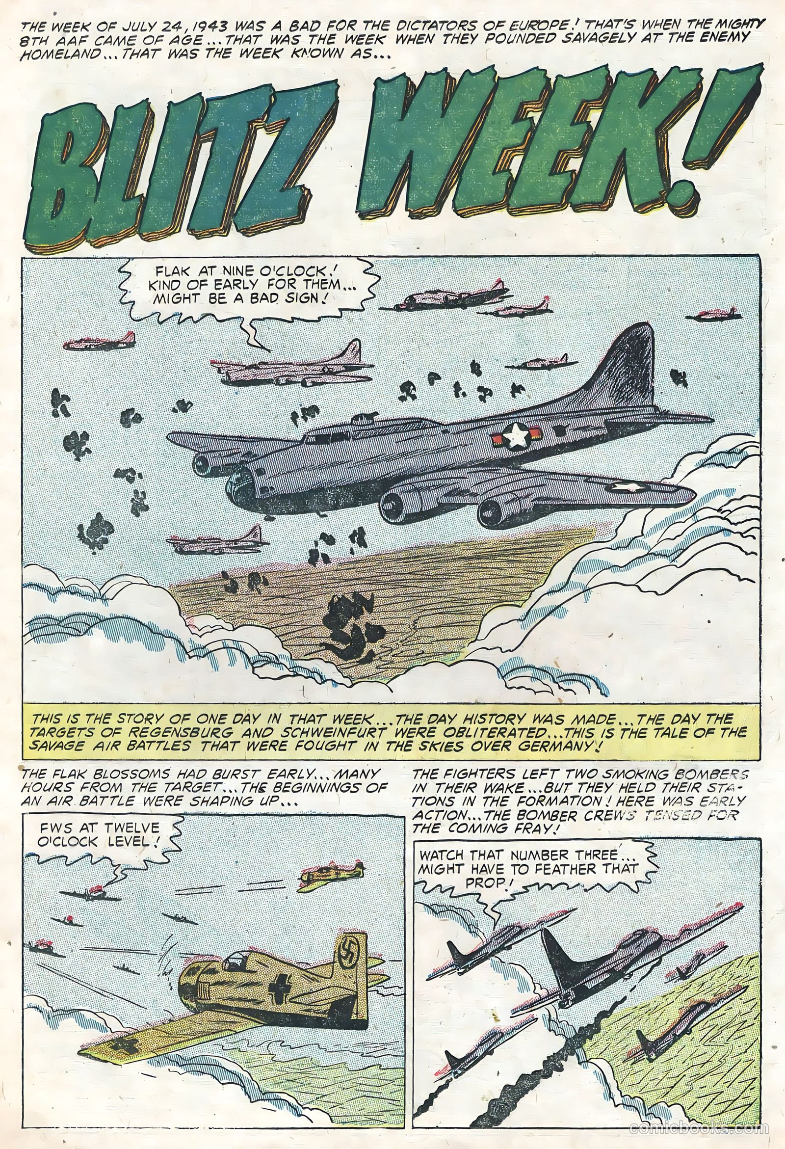 Flying Aces #5 (1956) — page 13 of 36