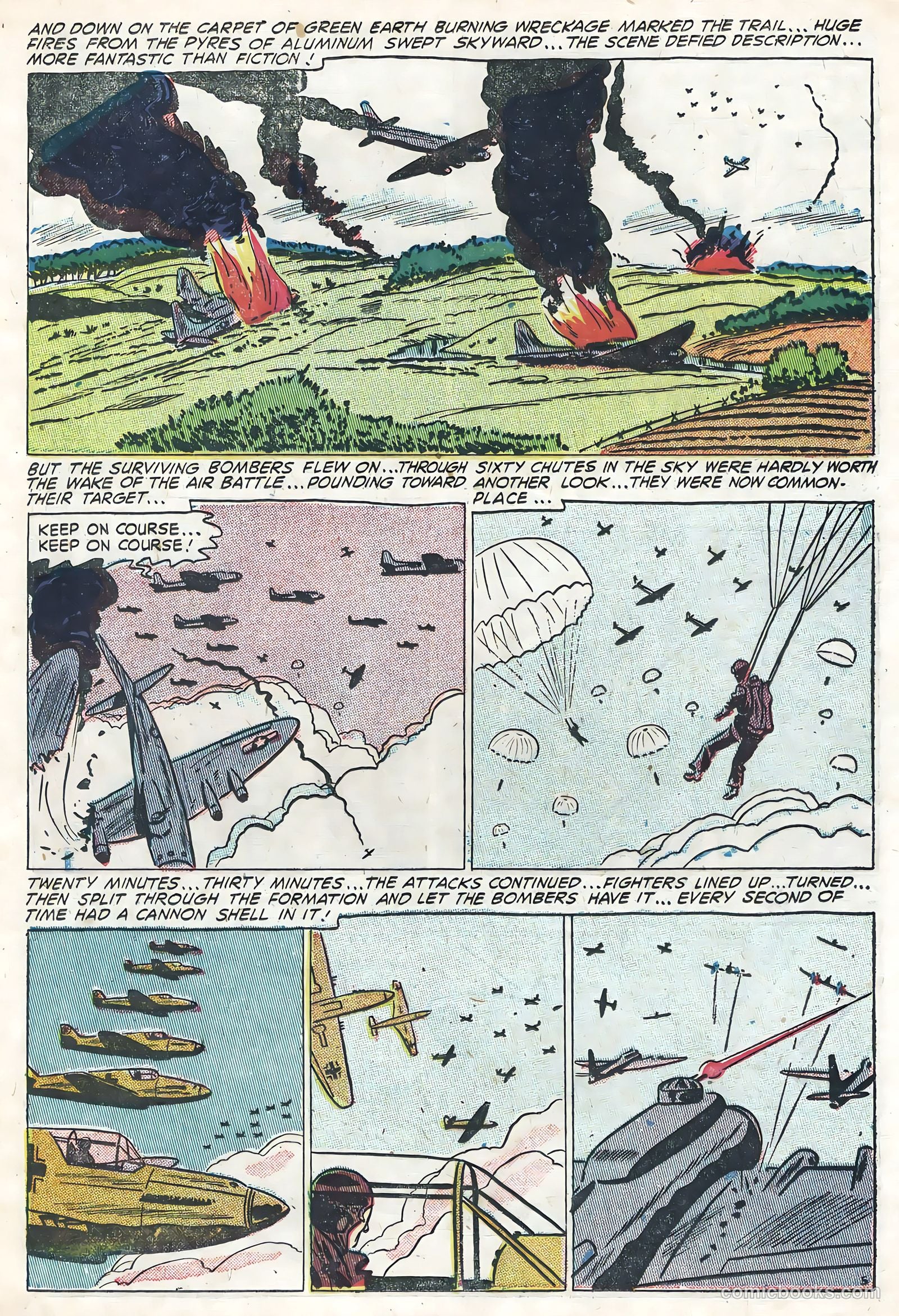 Flying Aces #5 (1956) — page 17 of 36