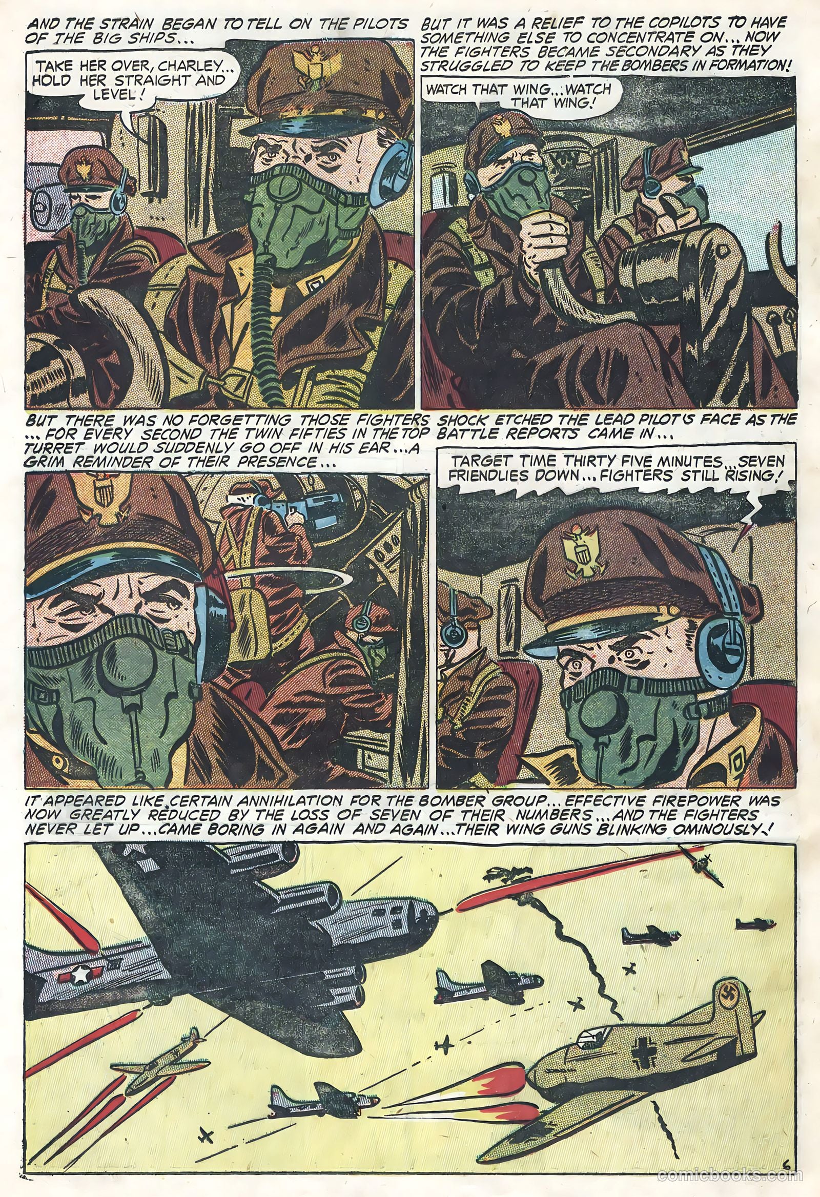 Flying Aces #5 (1956) — page 18 of 36