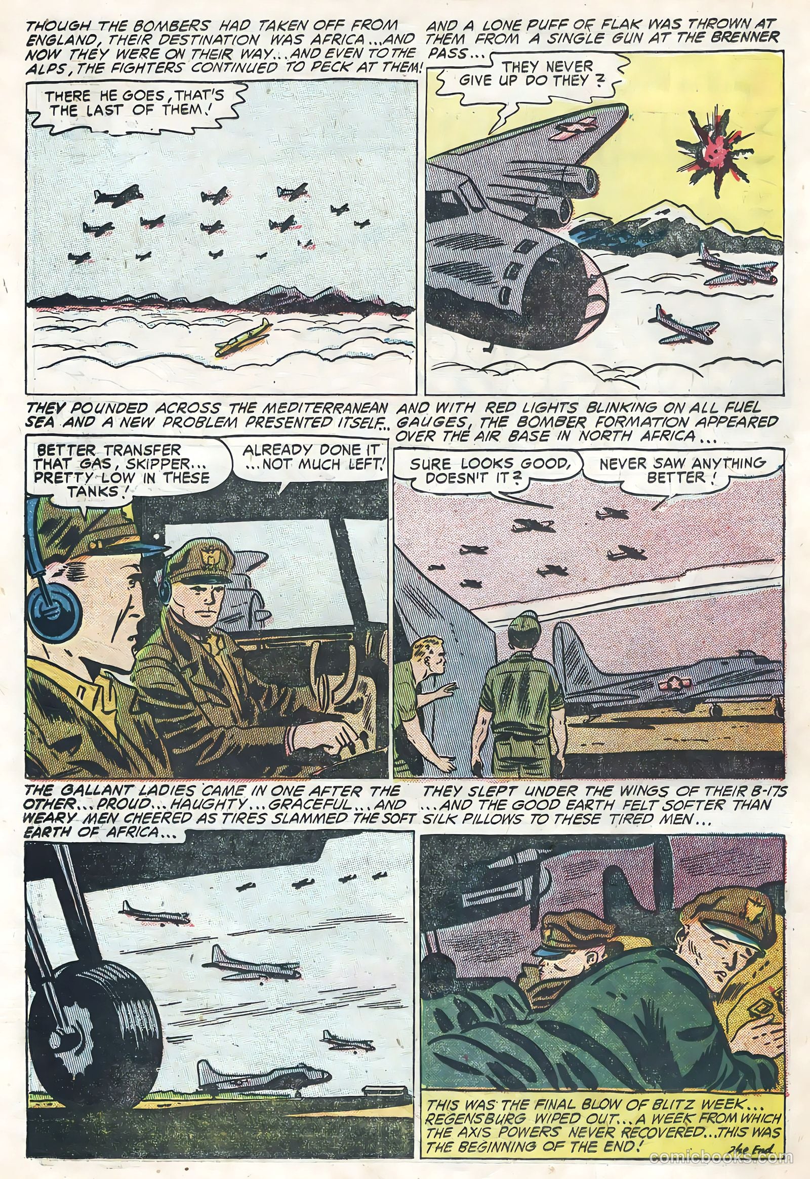 Flying Aces #5 (1956) — page 20 of 36