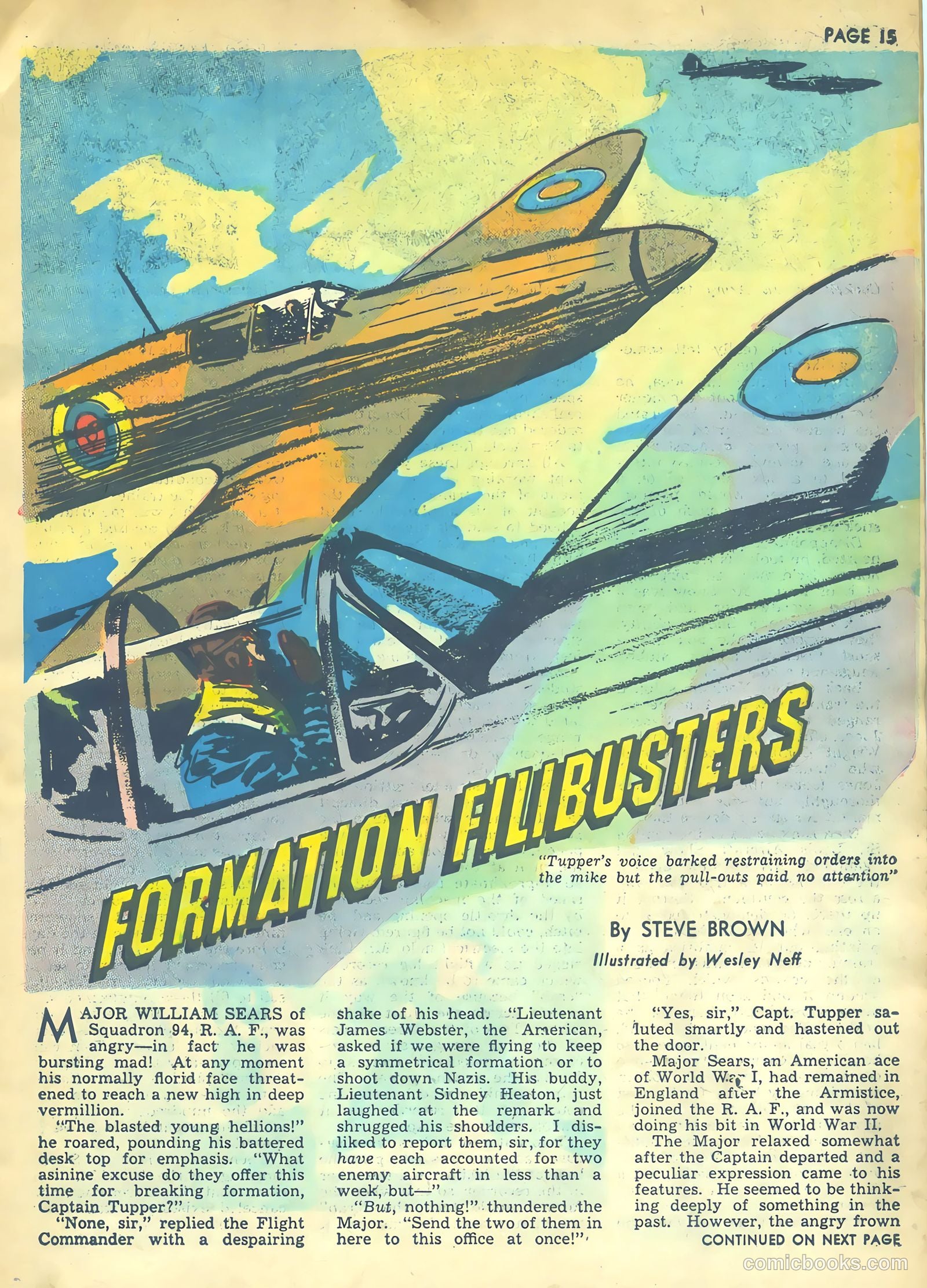 Flying Cadet #3 (1943) — page 15 of 60