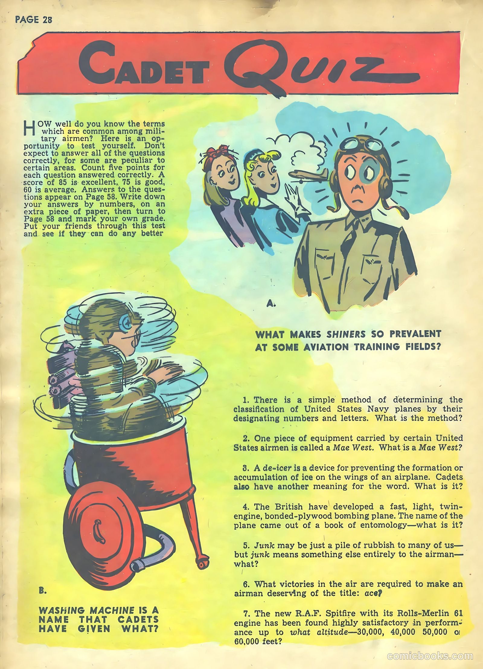 Flying Cadet #3 (1943) — page 28 of 60