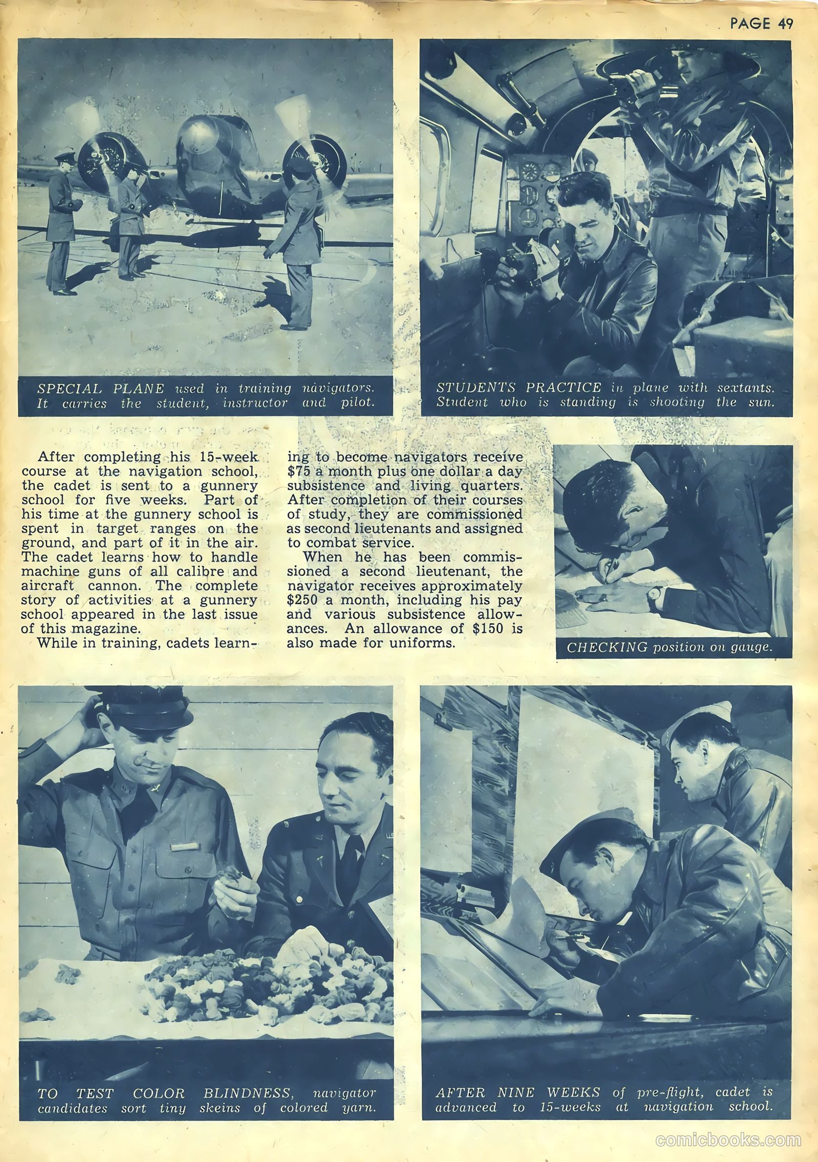 Flying Cadet #3 (1943) — page 49 of 60