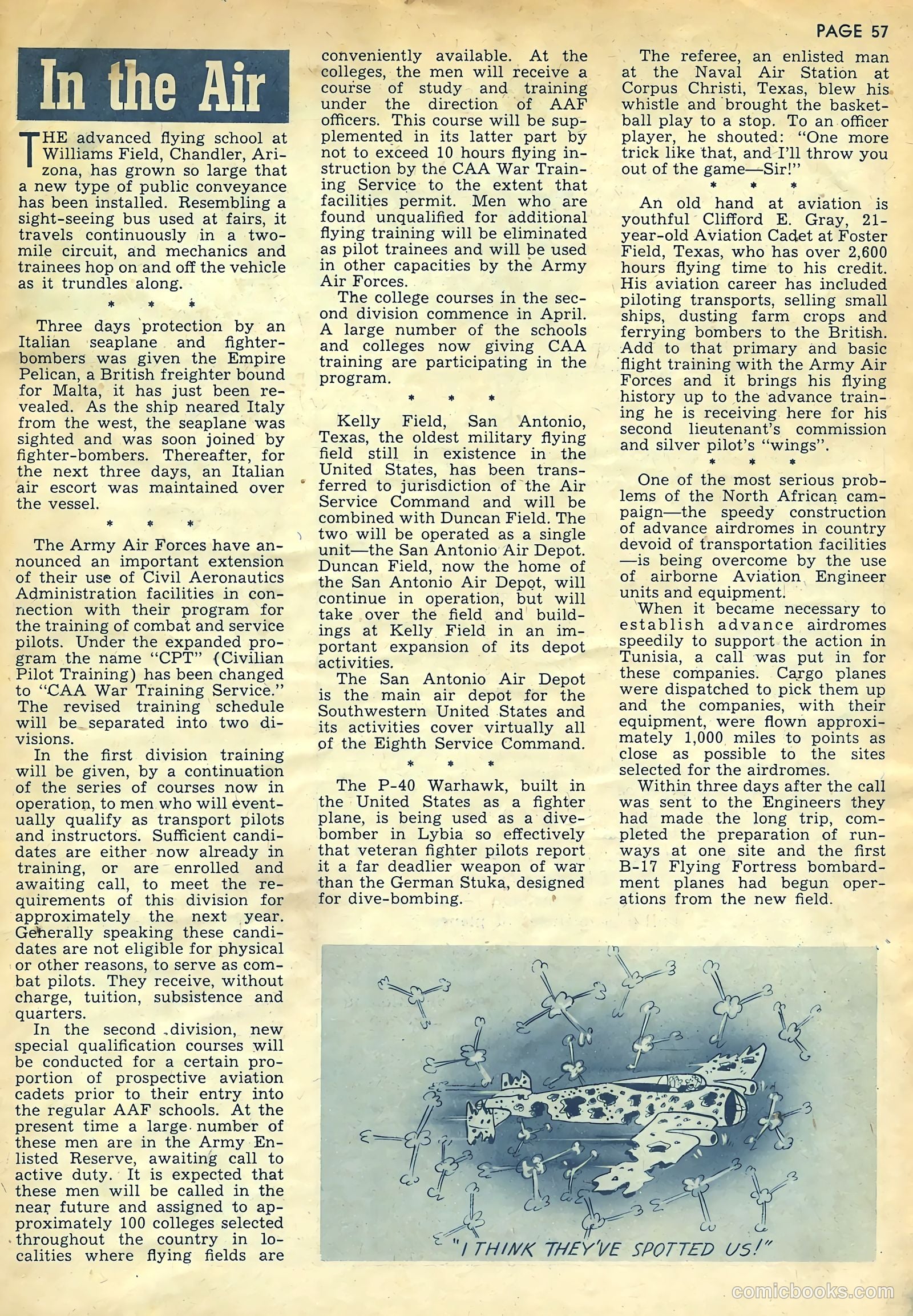 Flying Cadet #3 (1943) — page 57 of 60