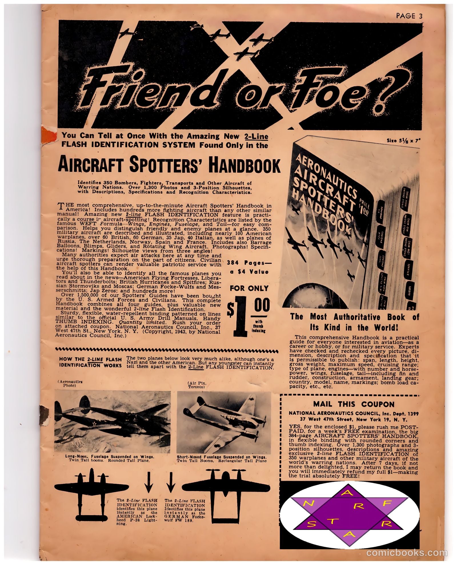 Flying Cadet #6 (1943) — page 3 of 60