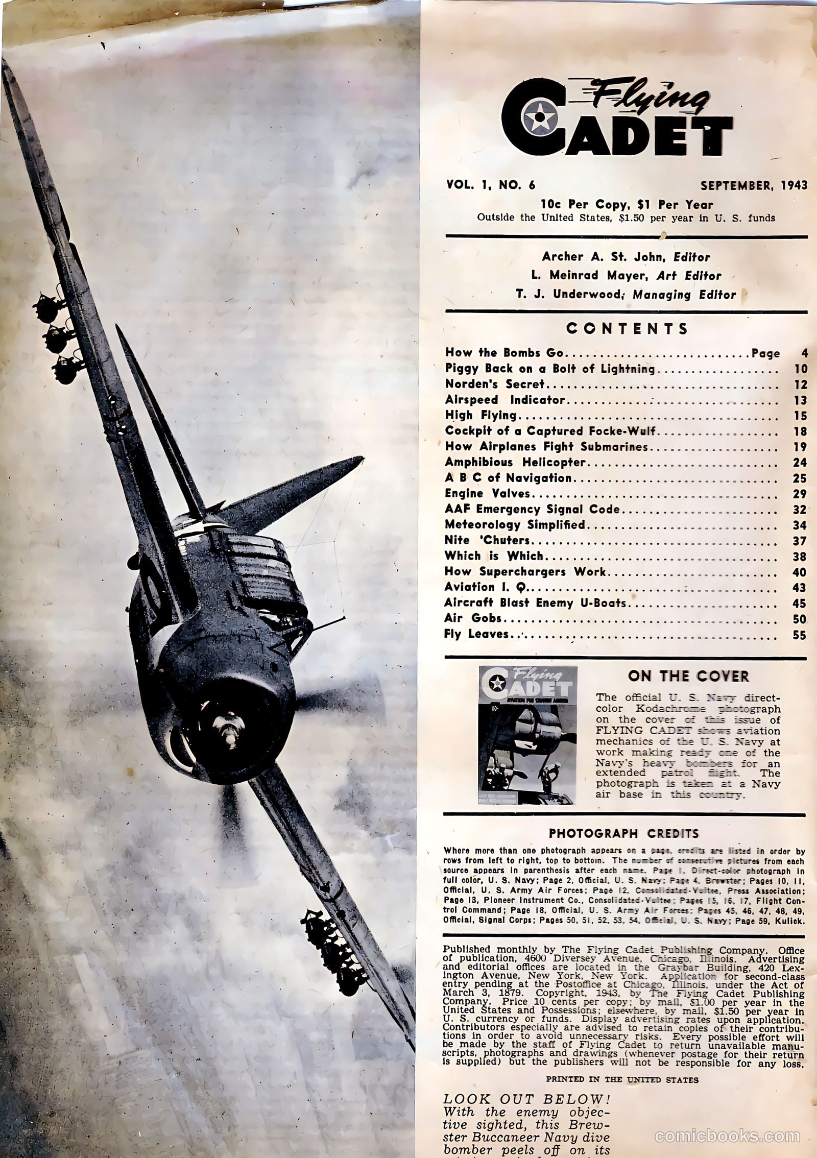Flying Cadet #6 (1943) — page 4 of 60
