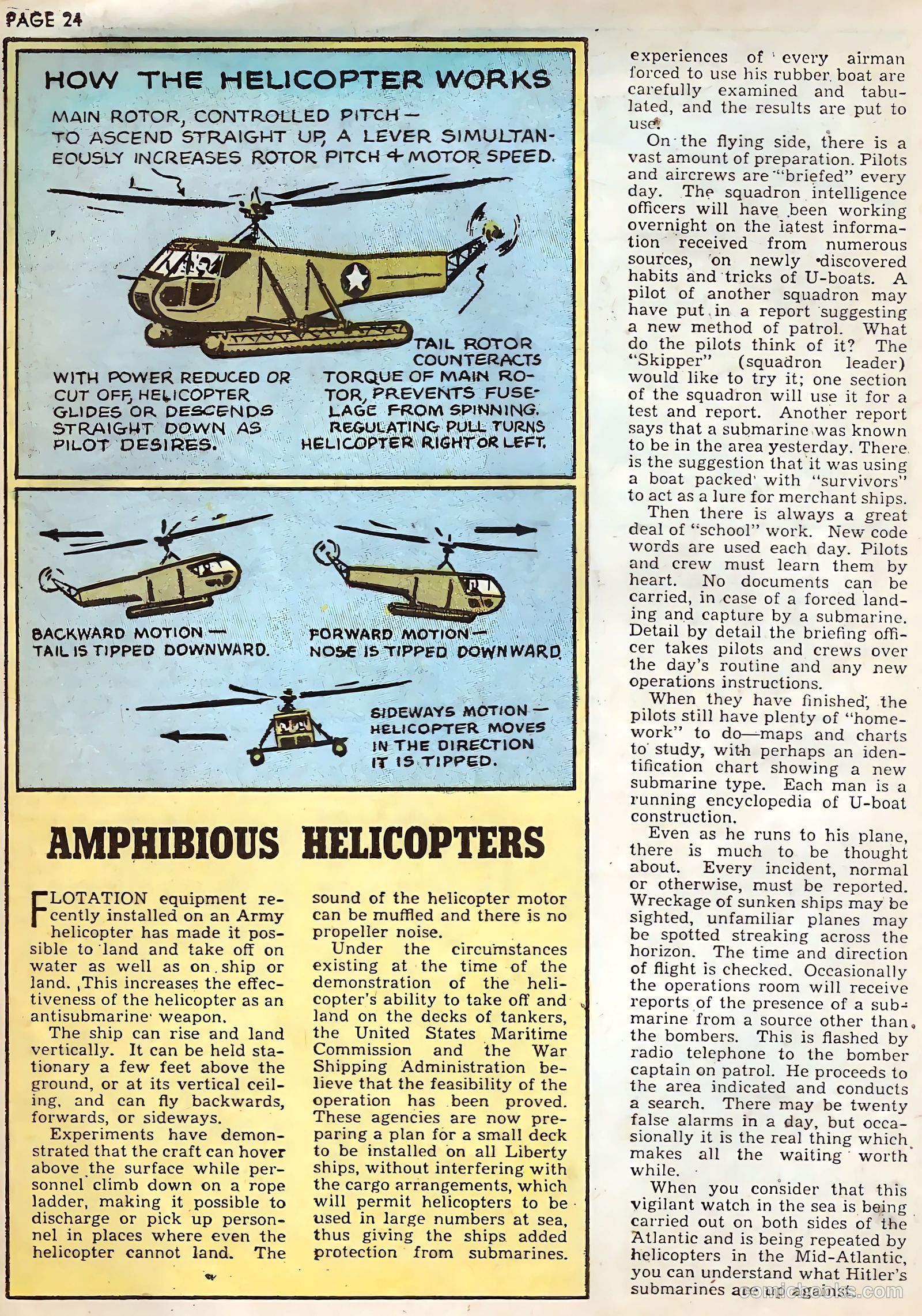 Flying Cadet #6 (1943) — page 24 of 60