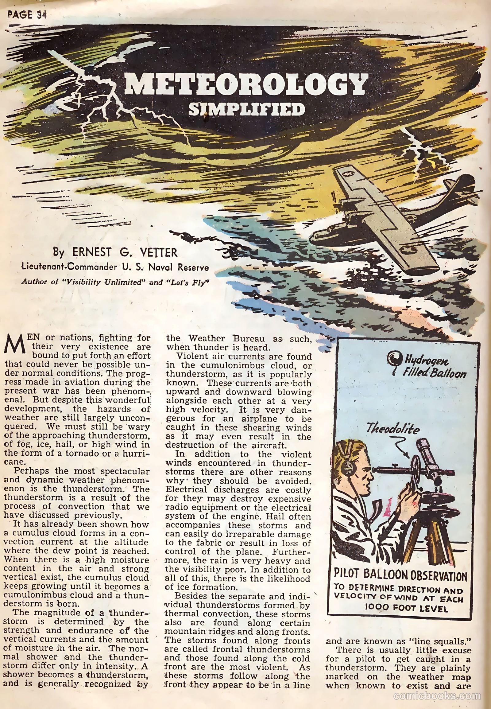 Flying Cadet #6 (1943) — page 34 of 60