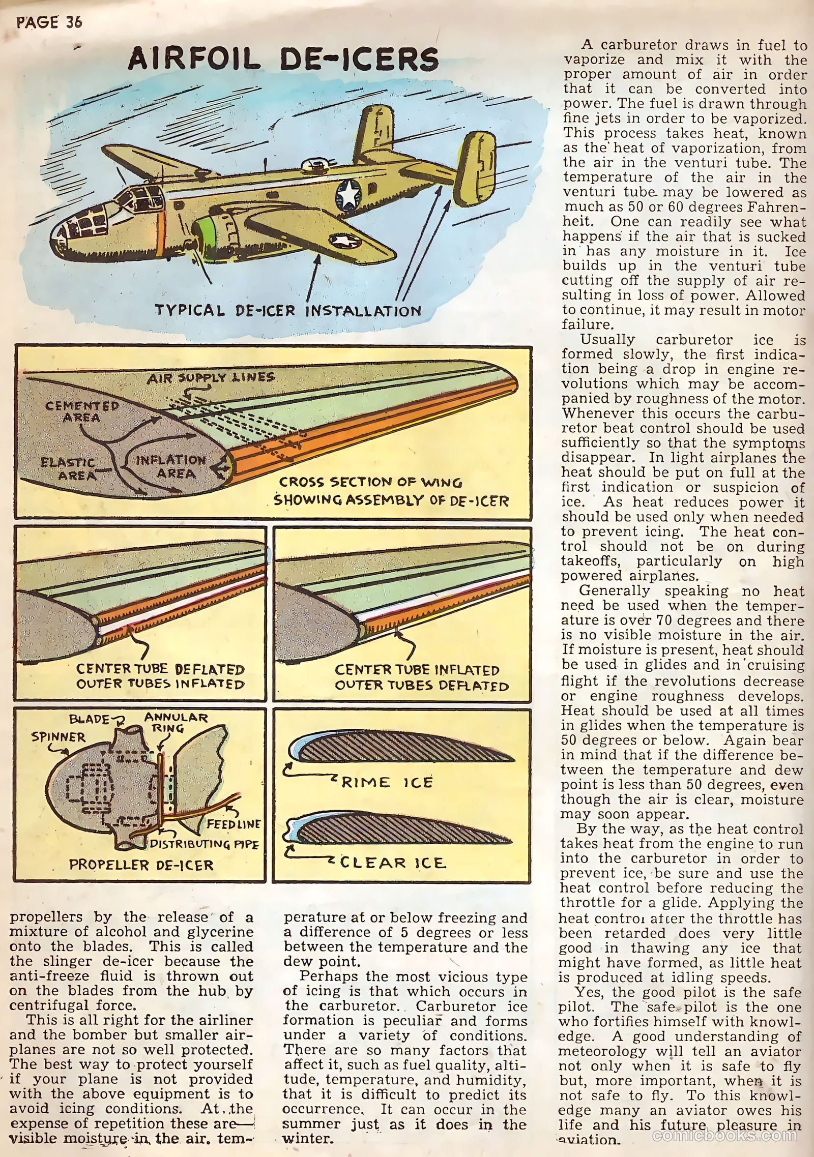 Flying Cadet #6 (1943) — page 36 of 60