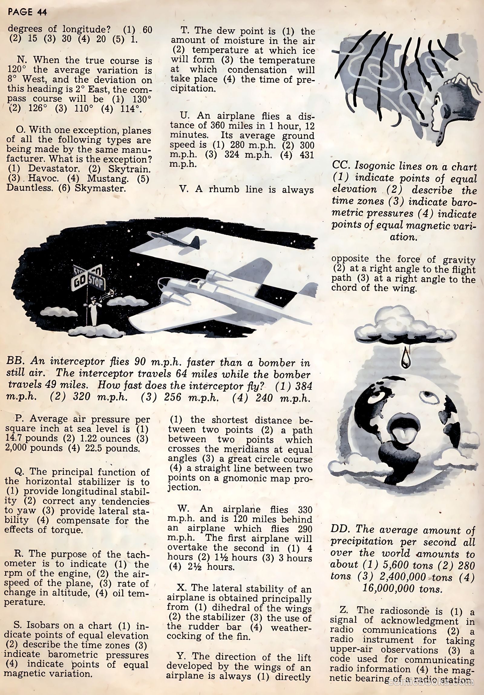 Flying Cadet #6 (1943) — page 44 of 60