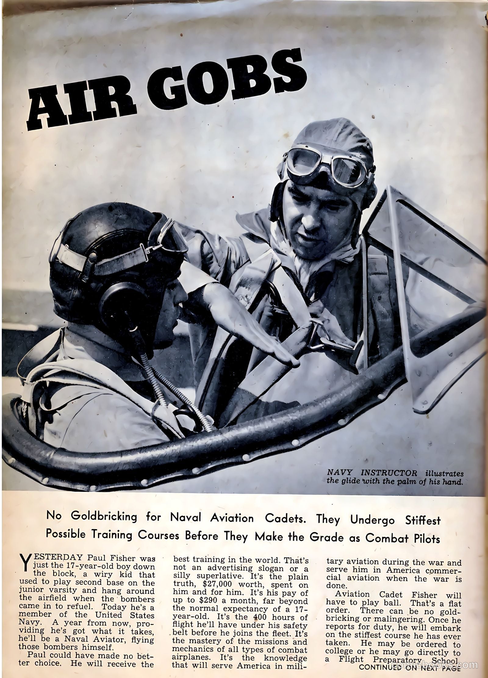 Flying Cadet #6 (1943) — page 50 of 60