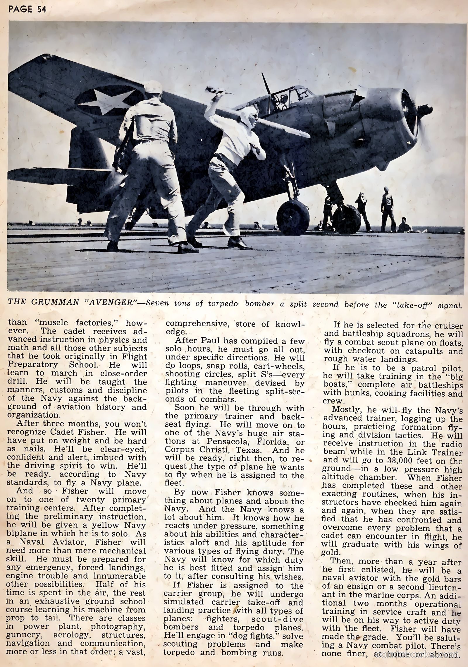 Flying Cadet #6 (1943) — page 54 of 60