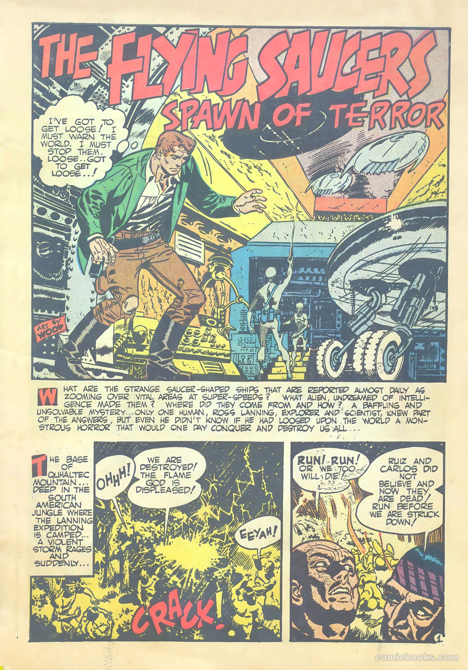 Flying Saucers #1 (1950) — page 3 of 36