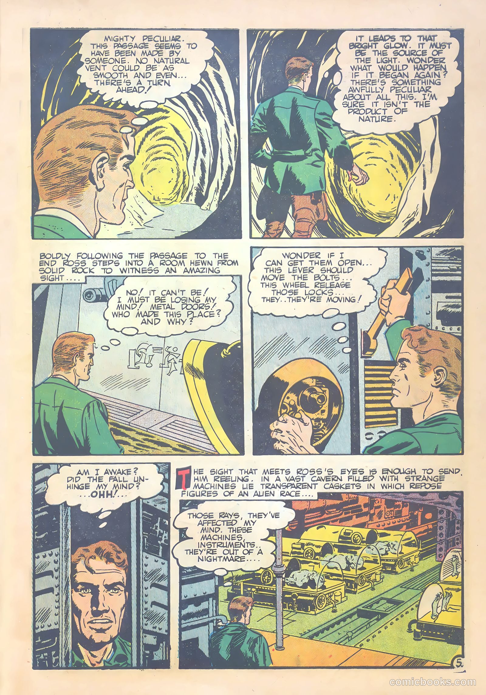 Flying Saucers #1 (1950) — page 7 of 36