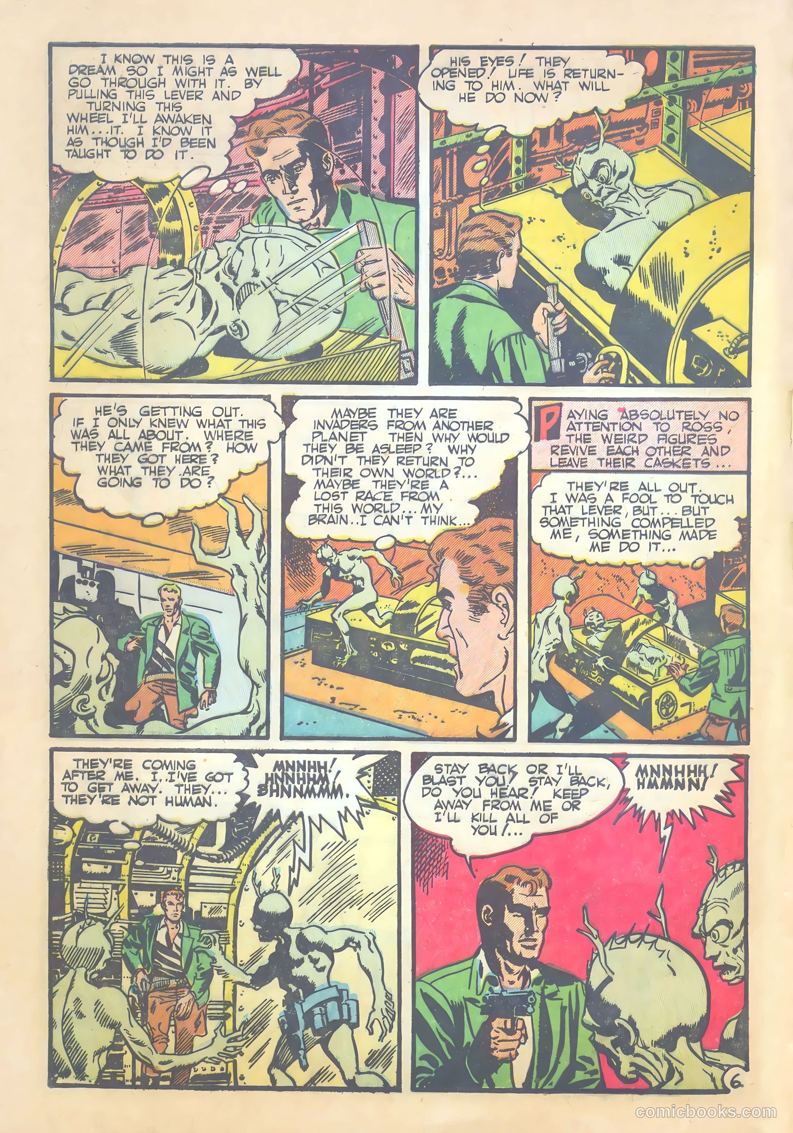 Flying Saucers #1 (1950) — page 8 of 36