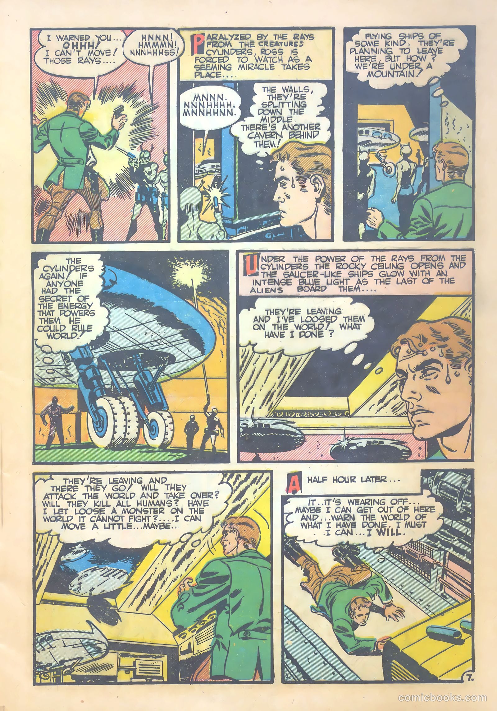 Flying Saucers #1 (1950) — page 9 of 36