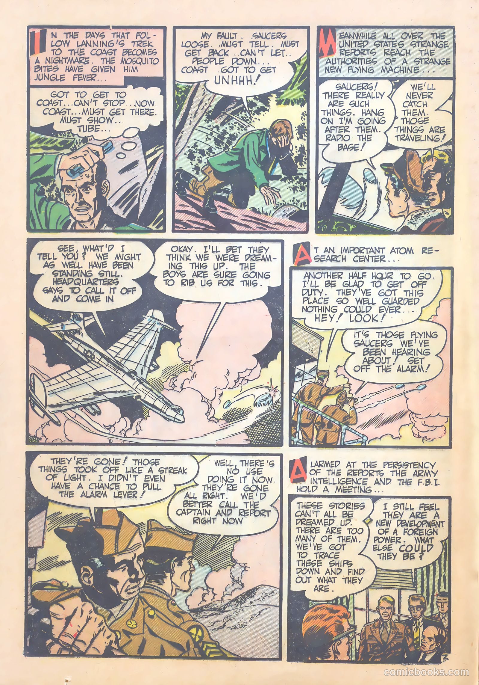 Flying Saucers #1 (1950) — page 12 of 36