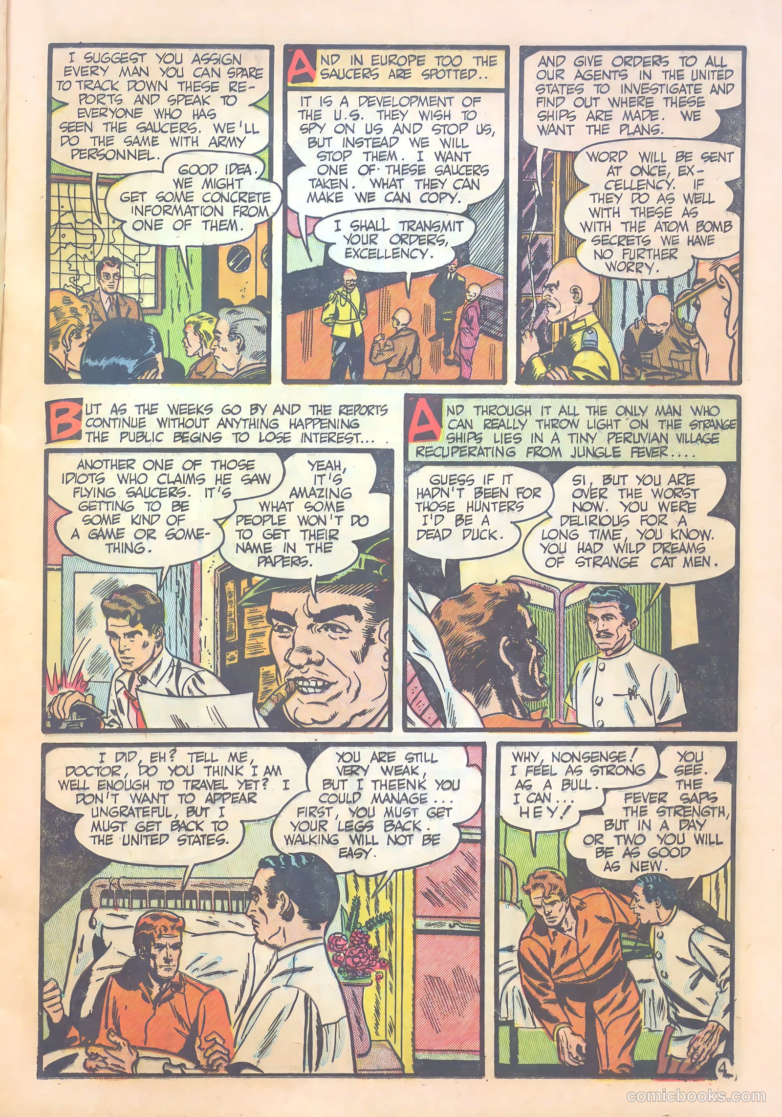 Flying Saucers #1 (1950) — page 13 of 36