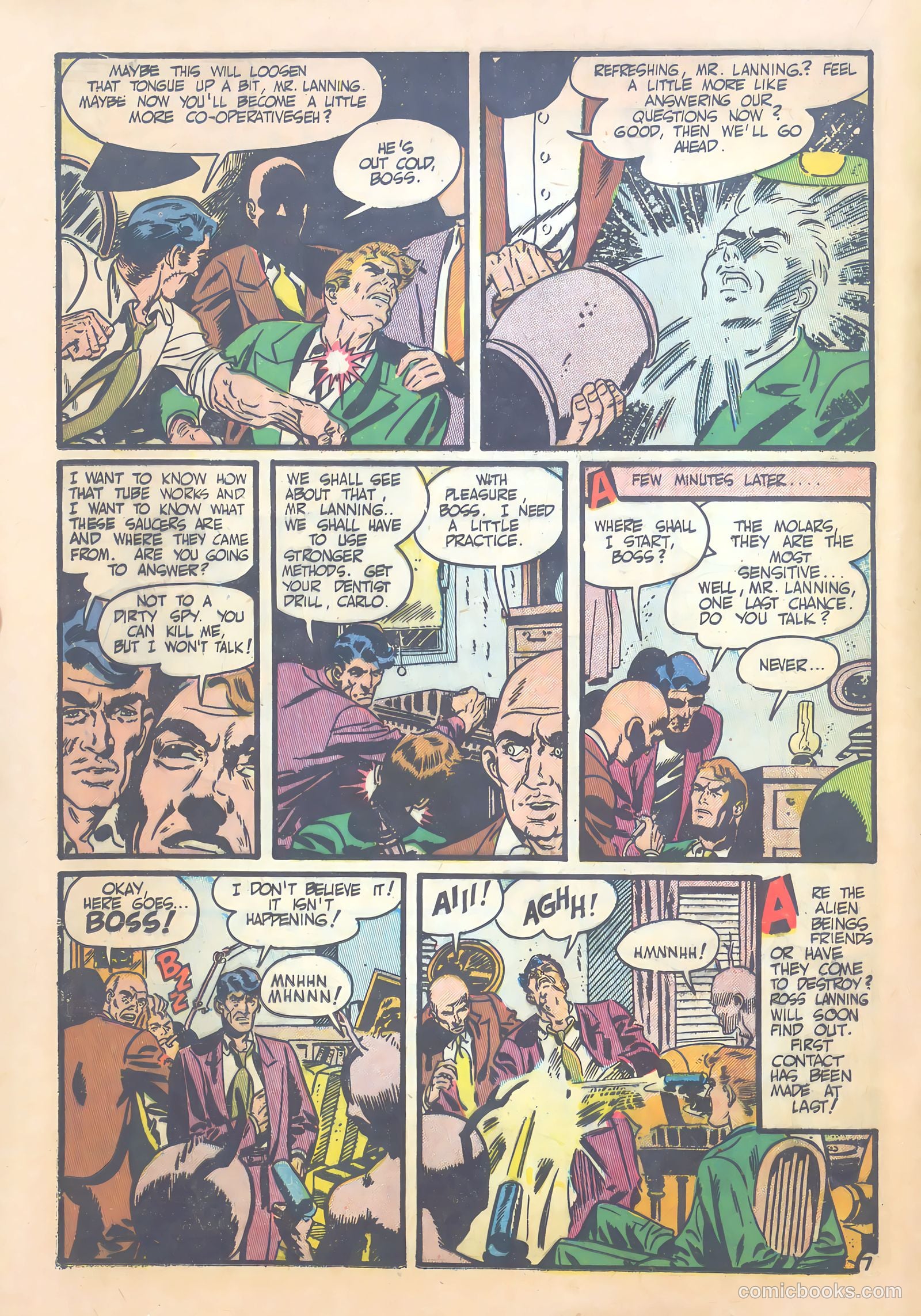 Flying Saucers #1 (1950) — page 16 of 36