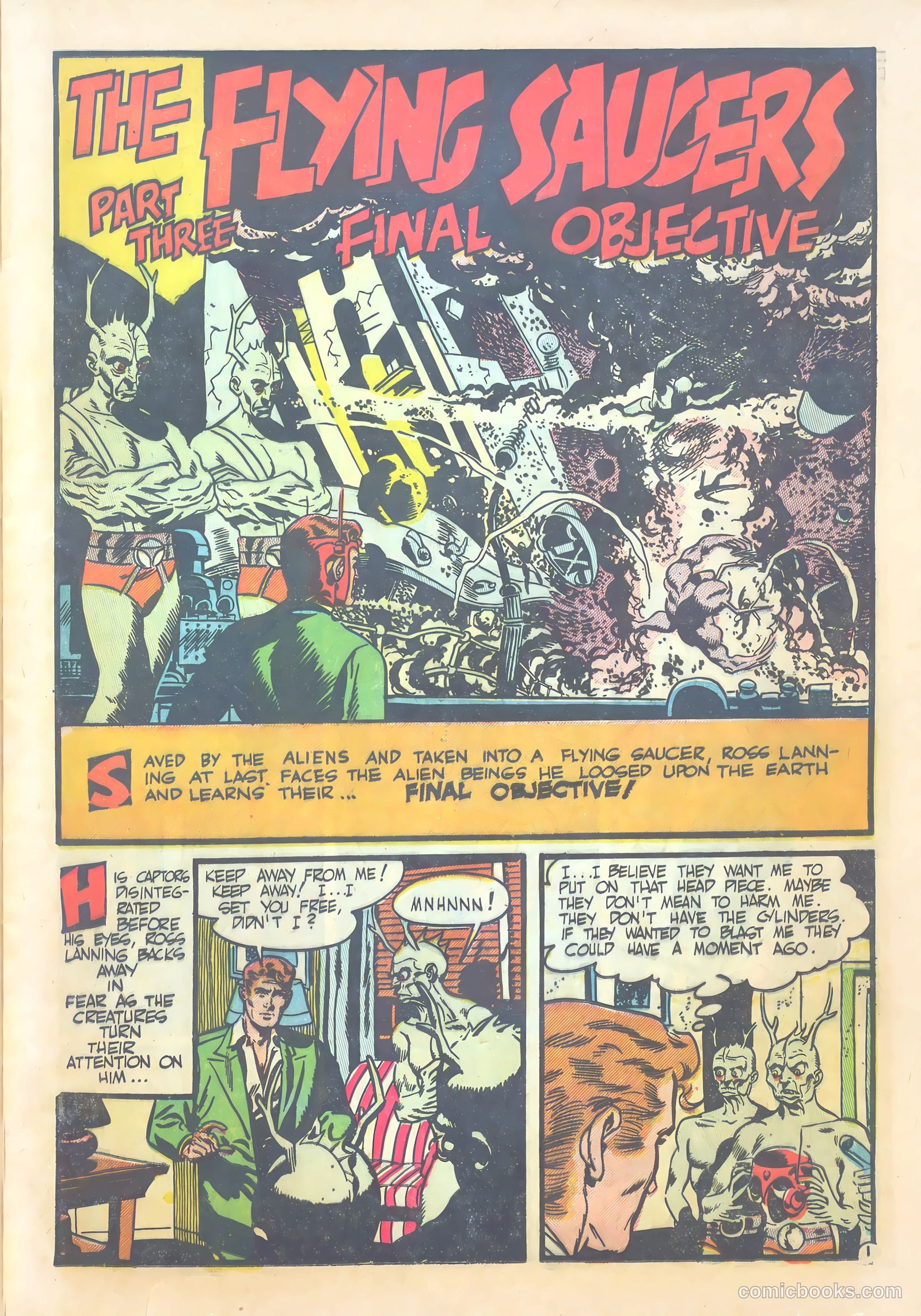 Flying Saucers #1 (1950) — page 17 of 36