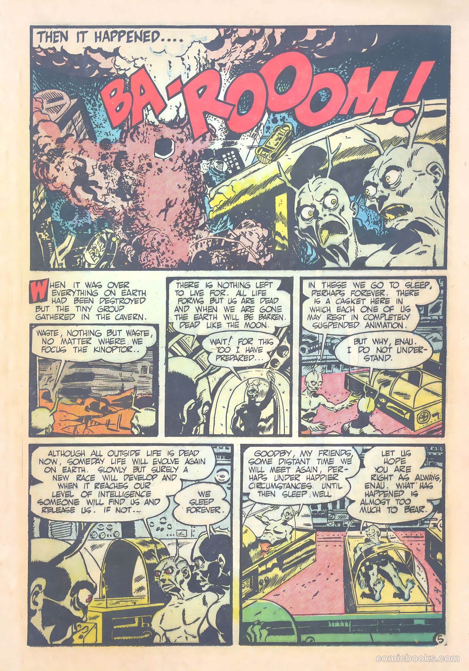 Flying Saucers #1 (1950) — page 21 of 36