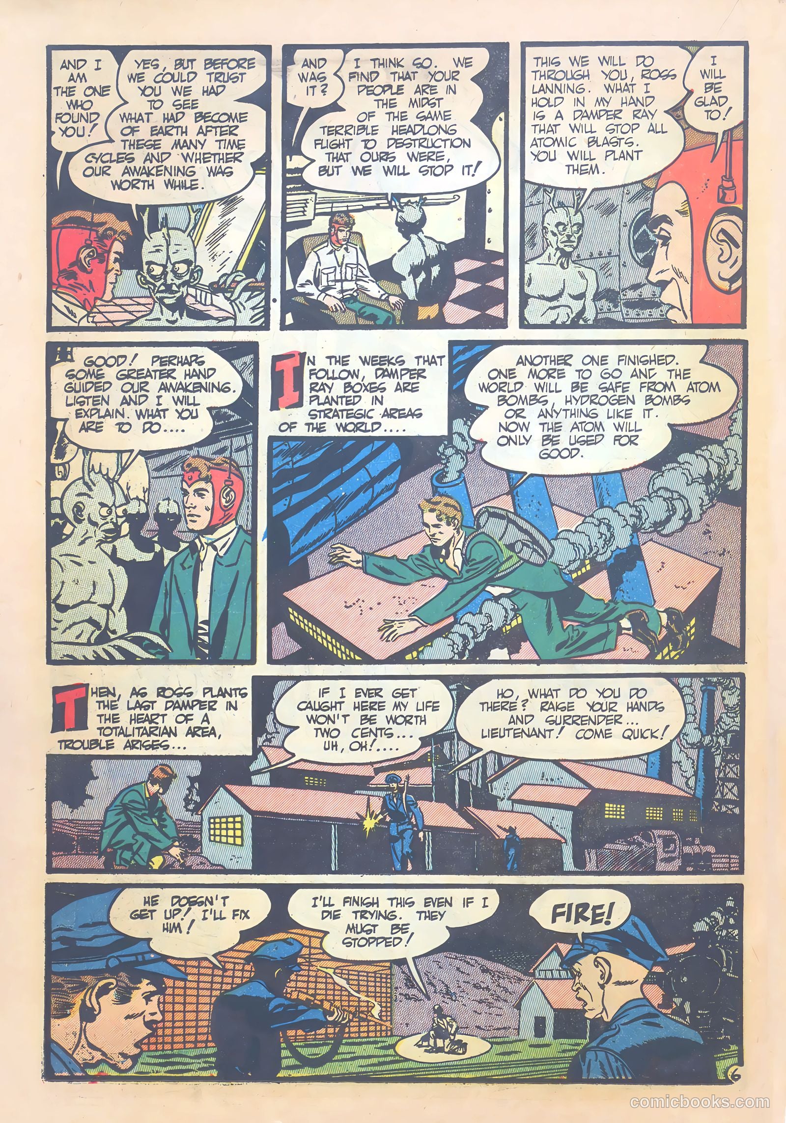 Flying Saucers #1 (1950) — page 22 of 36