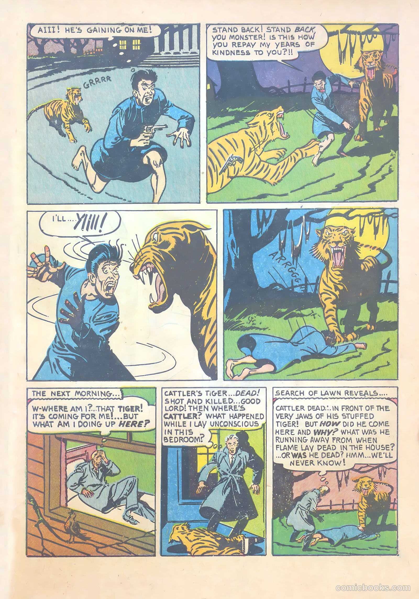 Flying Saucers #1 (1950) — page 33 of 36