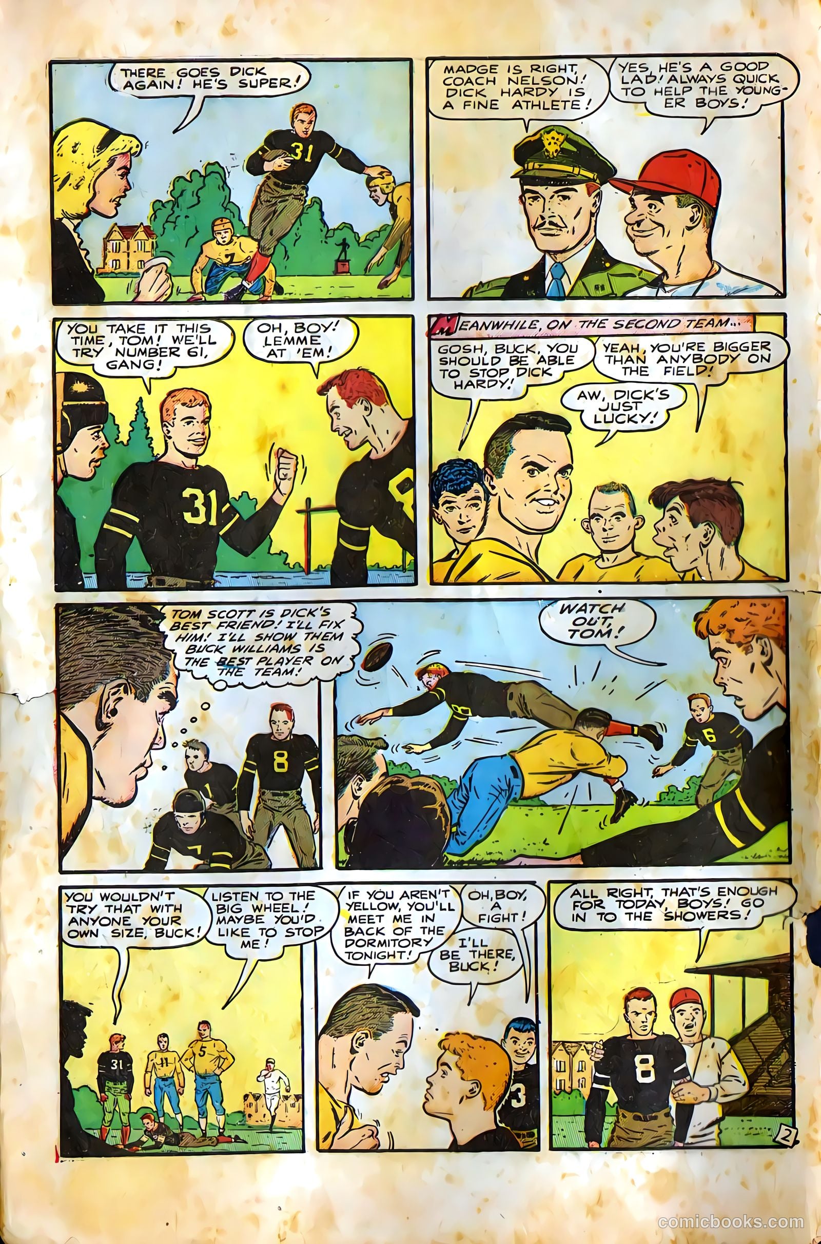 All-Pro Sports Comics #5 (1949) — page 4 of 36