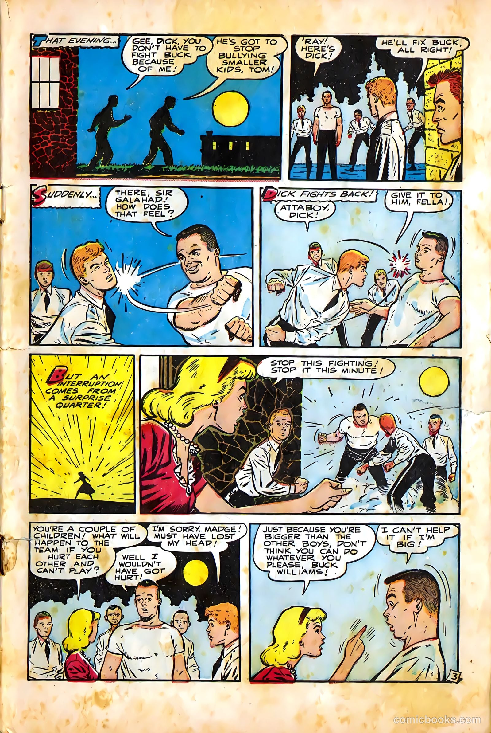 All-Pro Sports Comics #5 (1949) — page 5 of 36