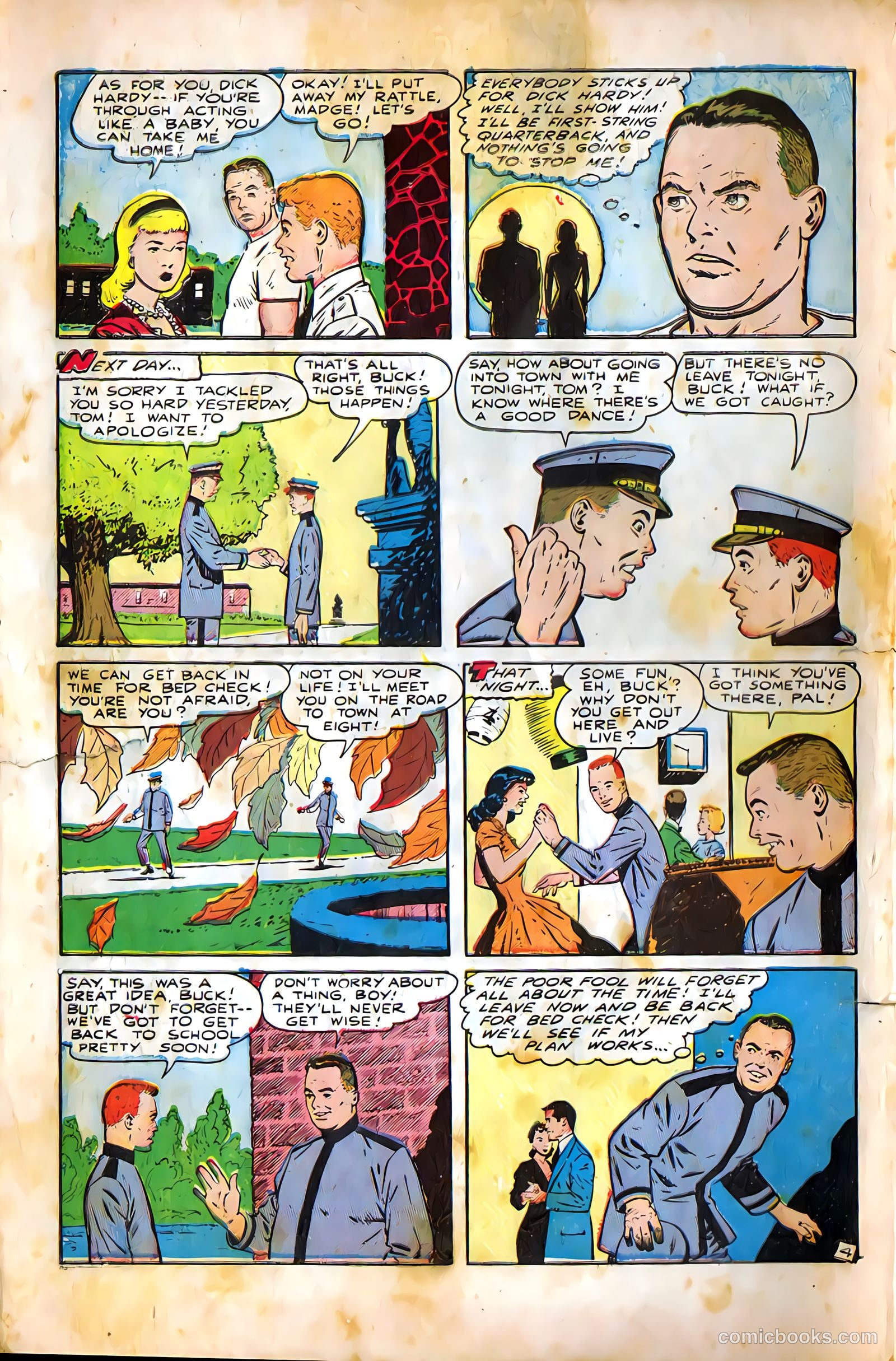 All-Pro Sports Comics #5 (1949) — page 6 of 36