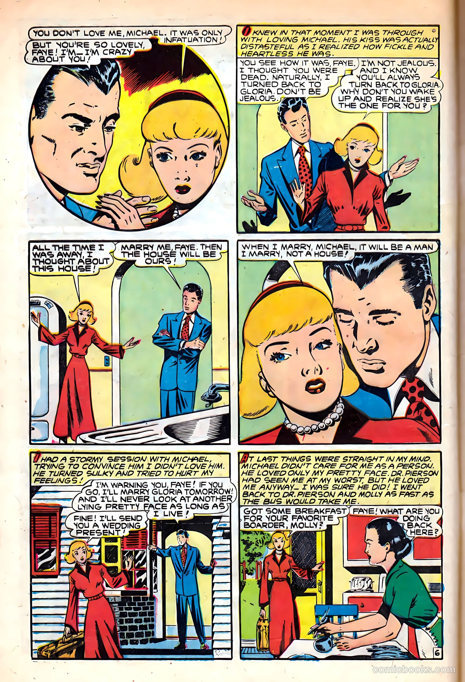 All Romances #1 (1949) — page 8 of 36