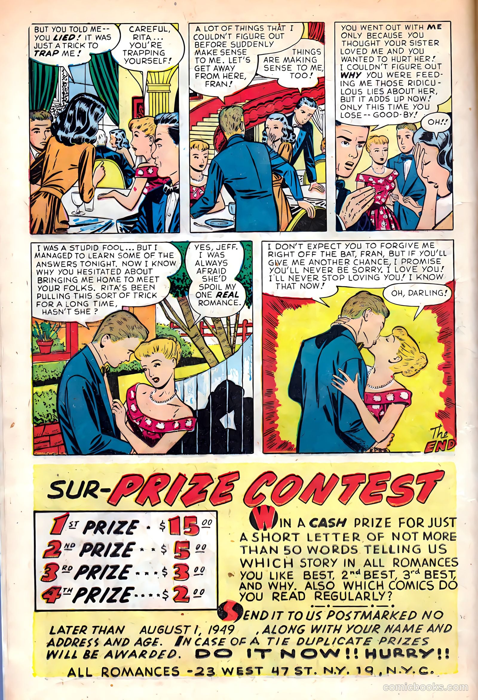 All Romances #1 (1949) — page 16 of 36