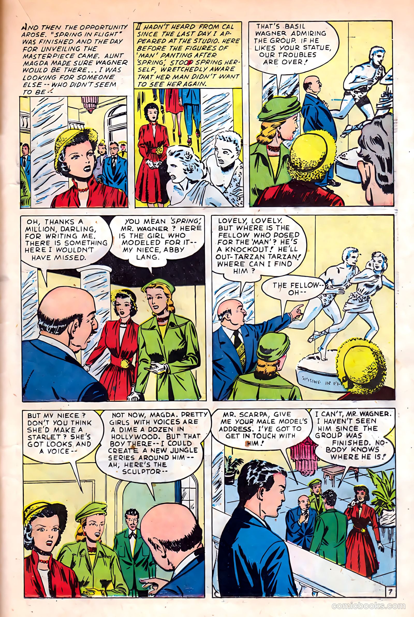 All Romances #1 (1949) — page 23 of 36