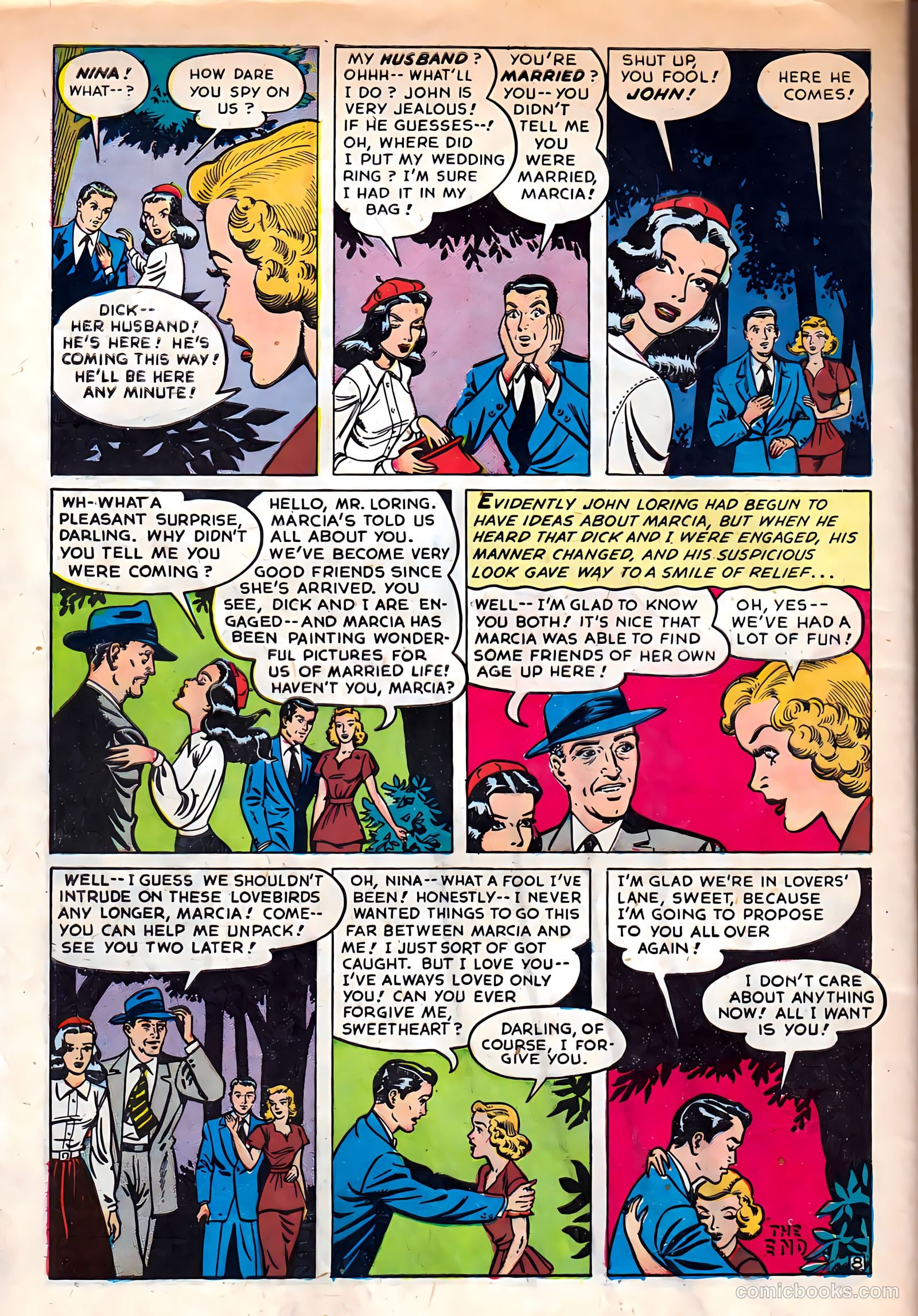 All Romances #1 (1949) — page 34 of 36