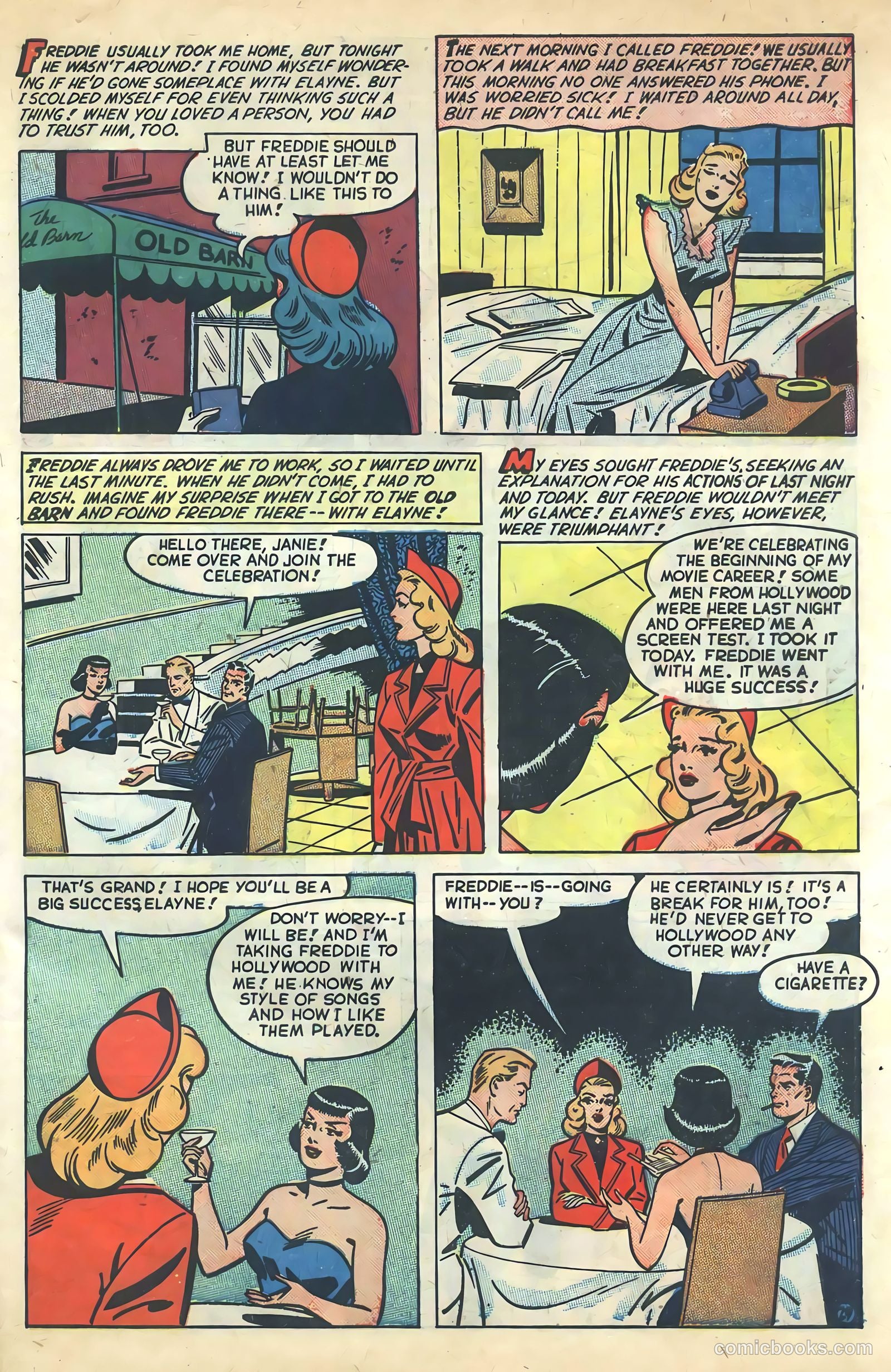 All Romances #2 (1949) — page 31 of 36