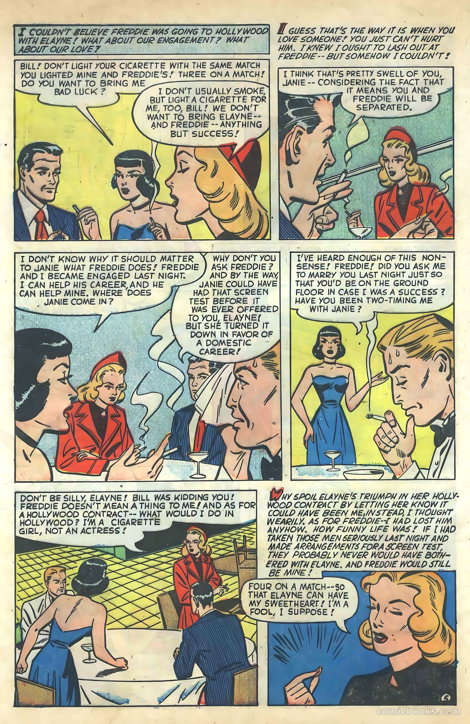 All Romances #2 (1949) — page 32 of 36