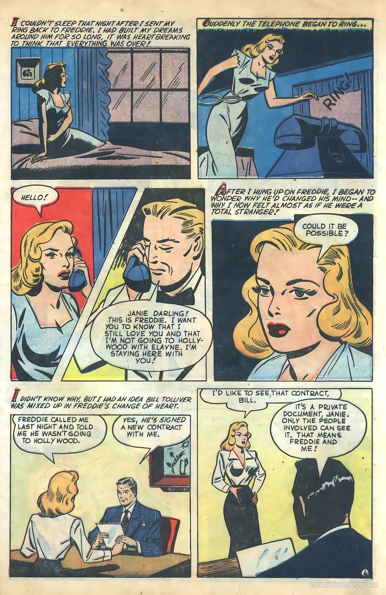 All Romances #2 (1949) — page 33 of 36