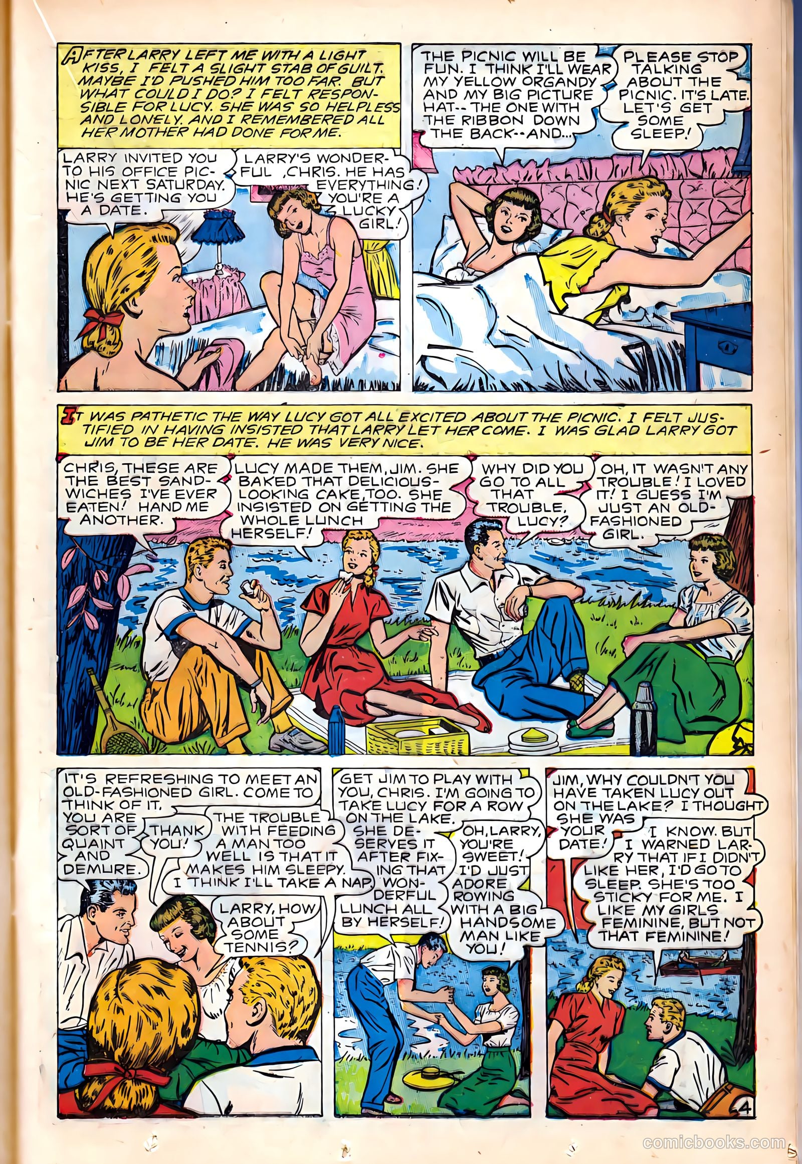 All Romances #3 (1949) — page 21 of 52