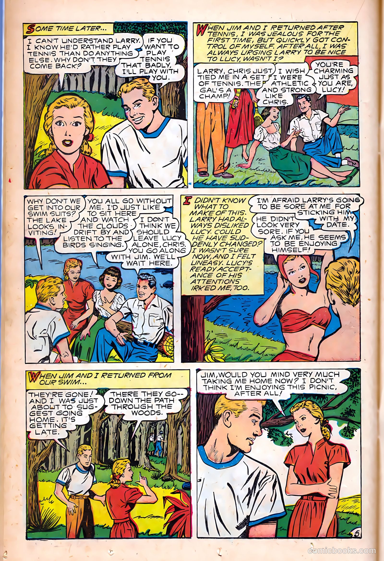 All Romances #3 (1949) — page 22 of 52