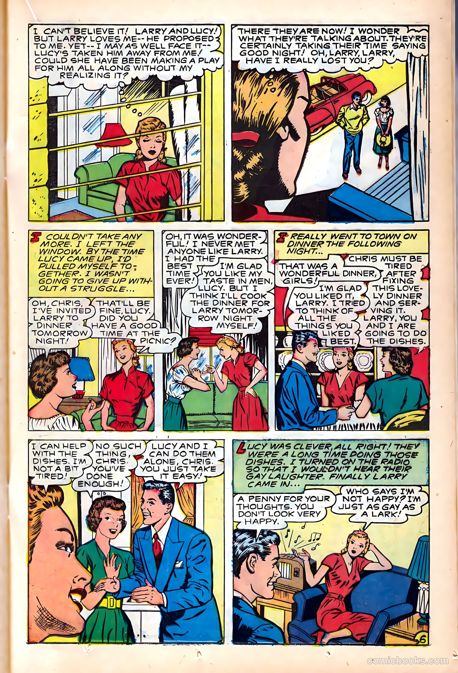 All Romances #3 (1949) — page 23 of 52