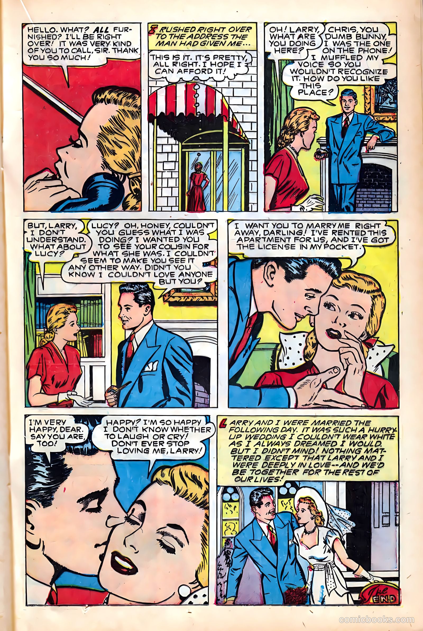 All Romances #3 (1949) — page 25 of 52