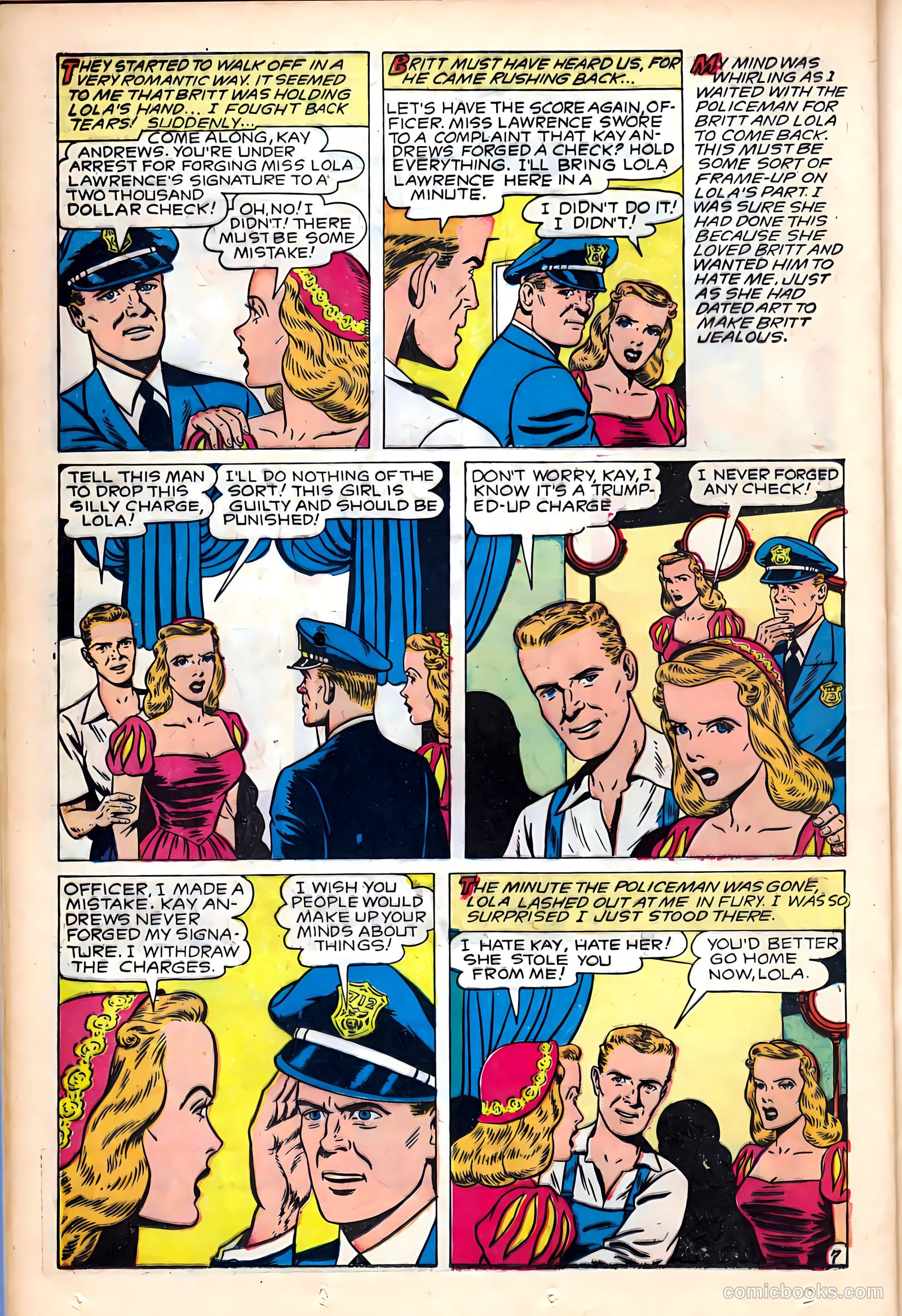 All Romances #3 (1949) — page 32 of 52