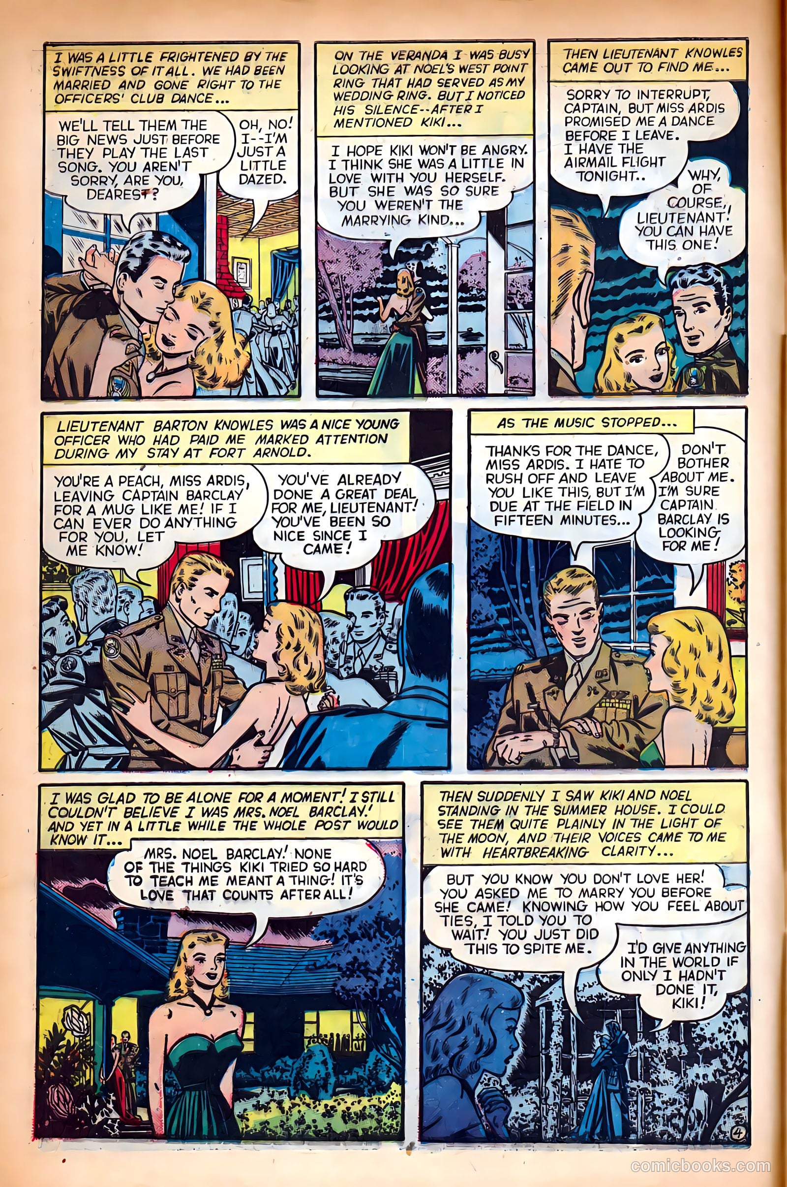 All Romances #4 (1950) — page 6 of 52
