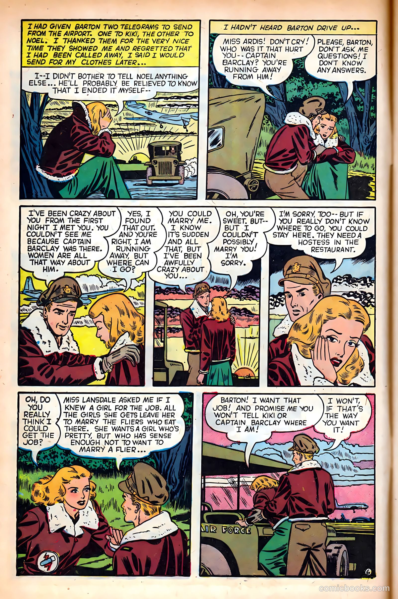 All Romances #4 (1950) — page 8 of 52