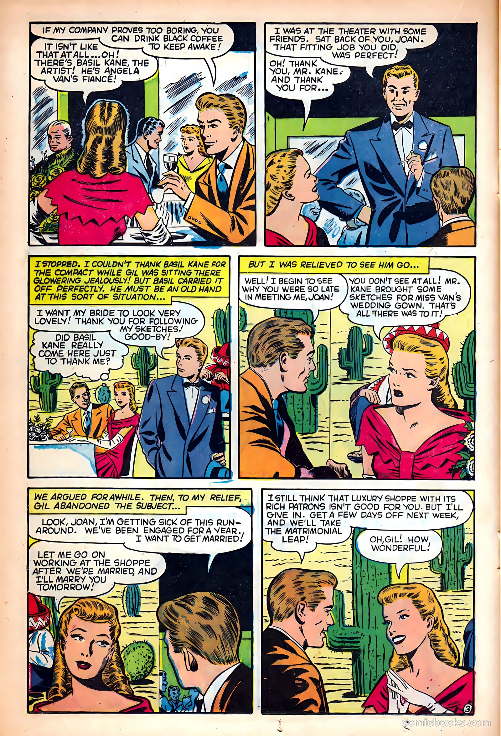 All Romances #4 (1950) — page 20 of 52