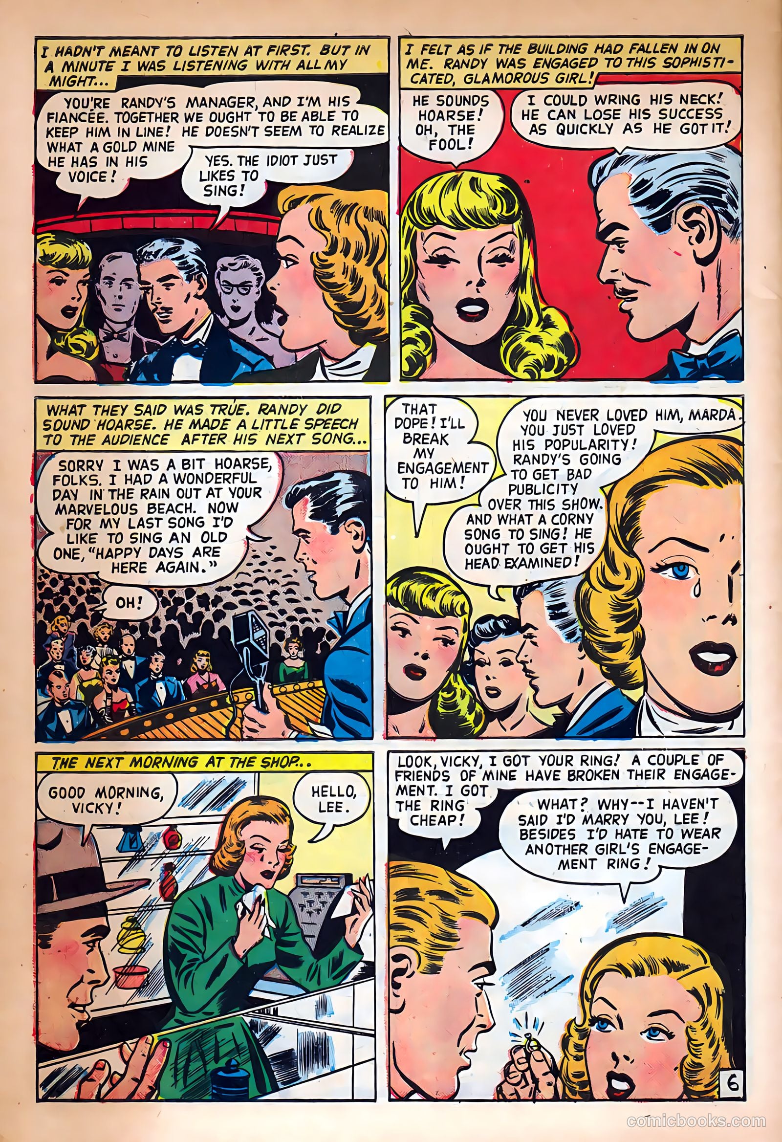 All Romances #4 (1950) — page 48 of 52