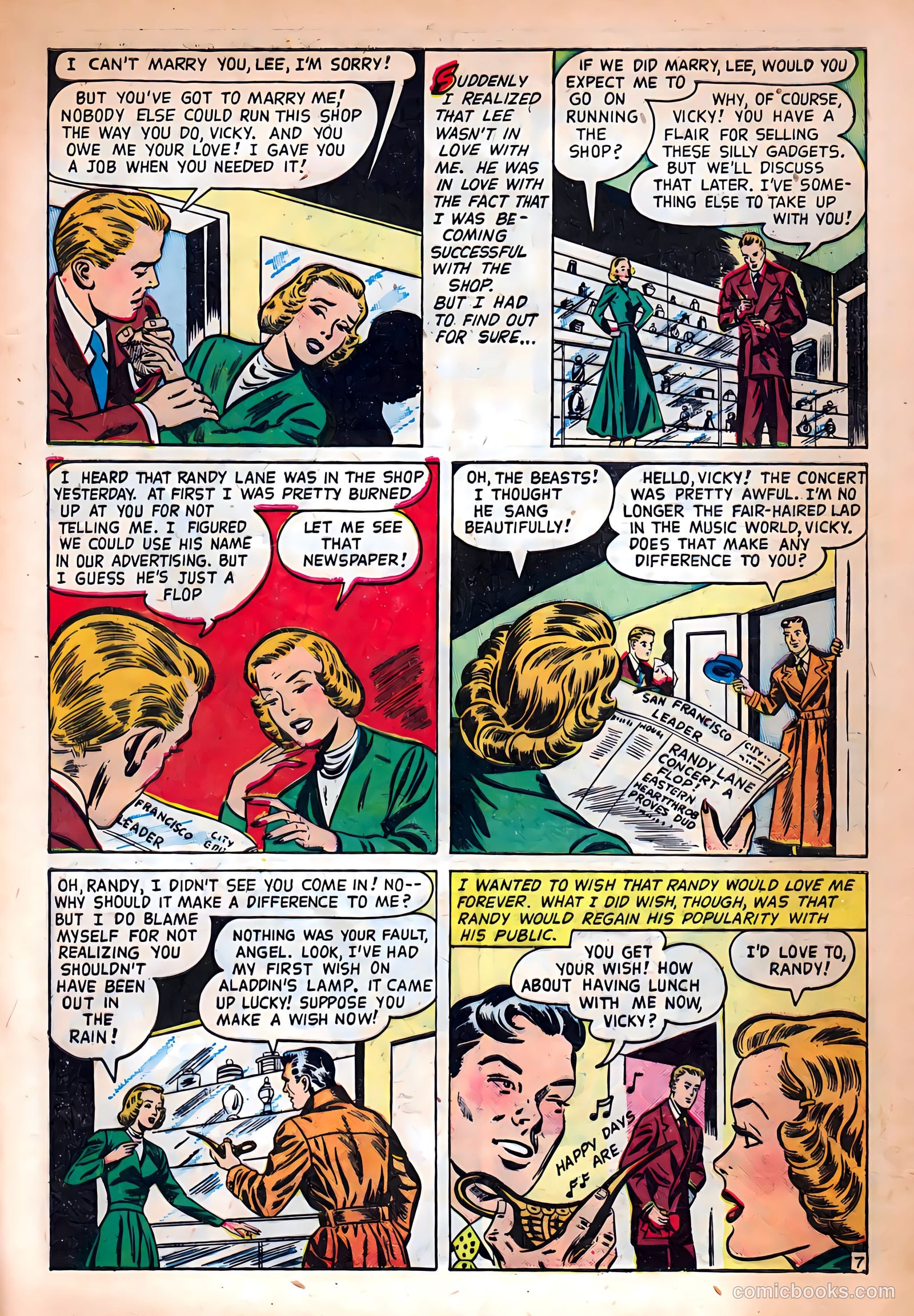 All Romances #4 (1950) — page 49 of 52